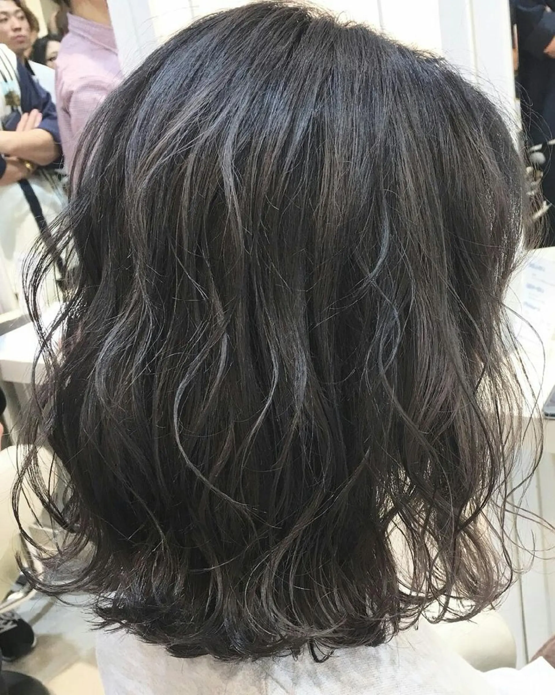 ロング タッセルボブ× 美髪・髪質改善のヘアスタイル