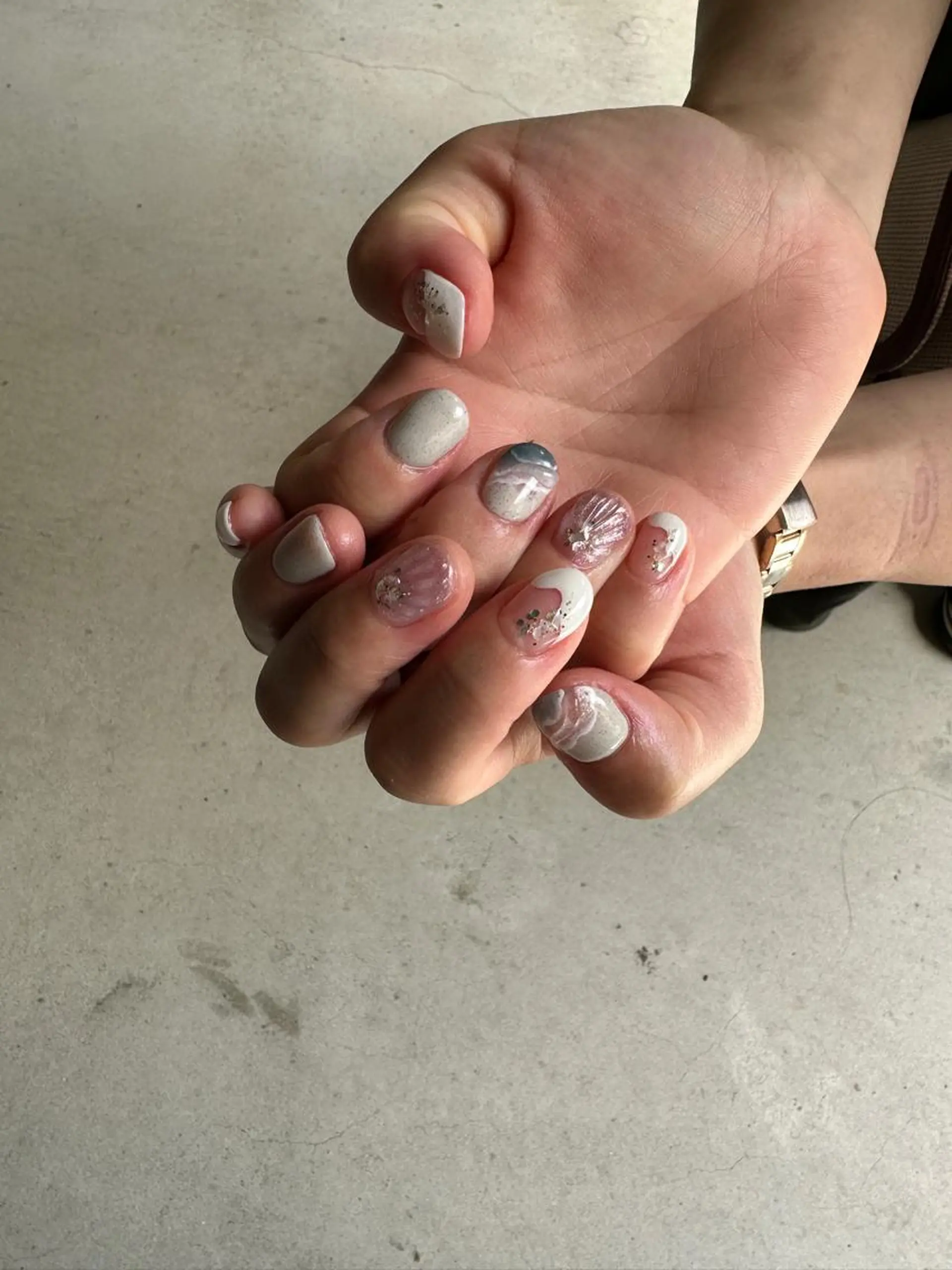 ネイル ハンドネイル nailsalon ∞ ﾐｶﾅﾙ ∞のネイルデザイン