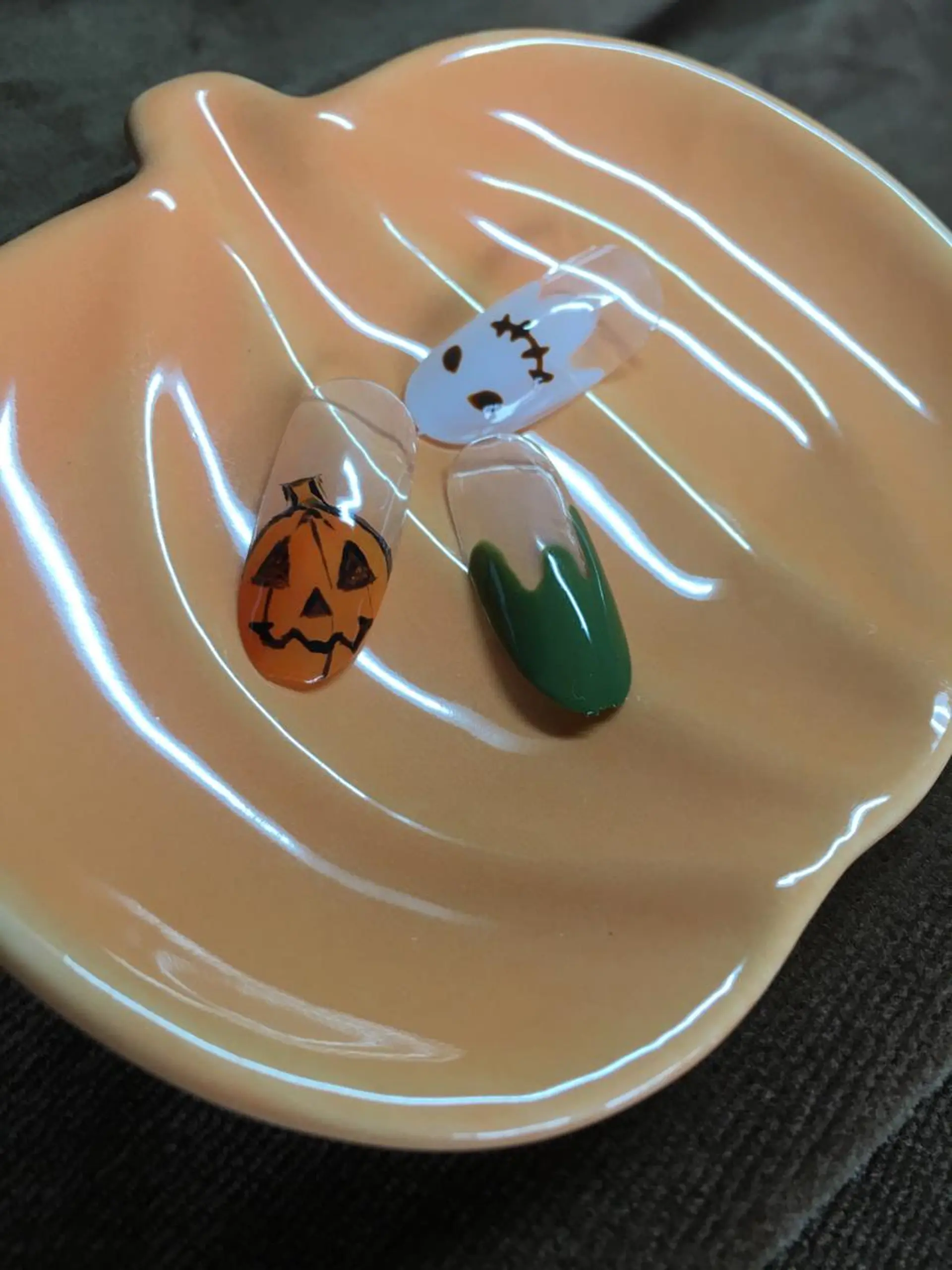 ネイル ハロウィン ma cherieのネイルデザイン