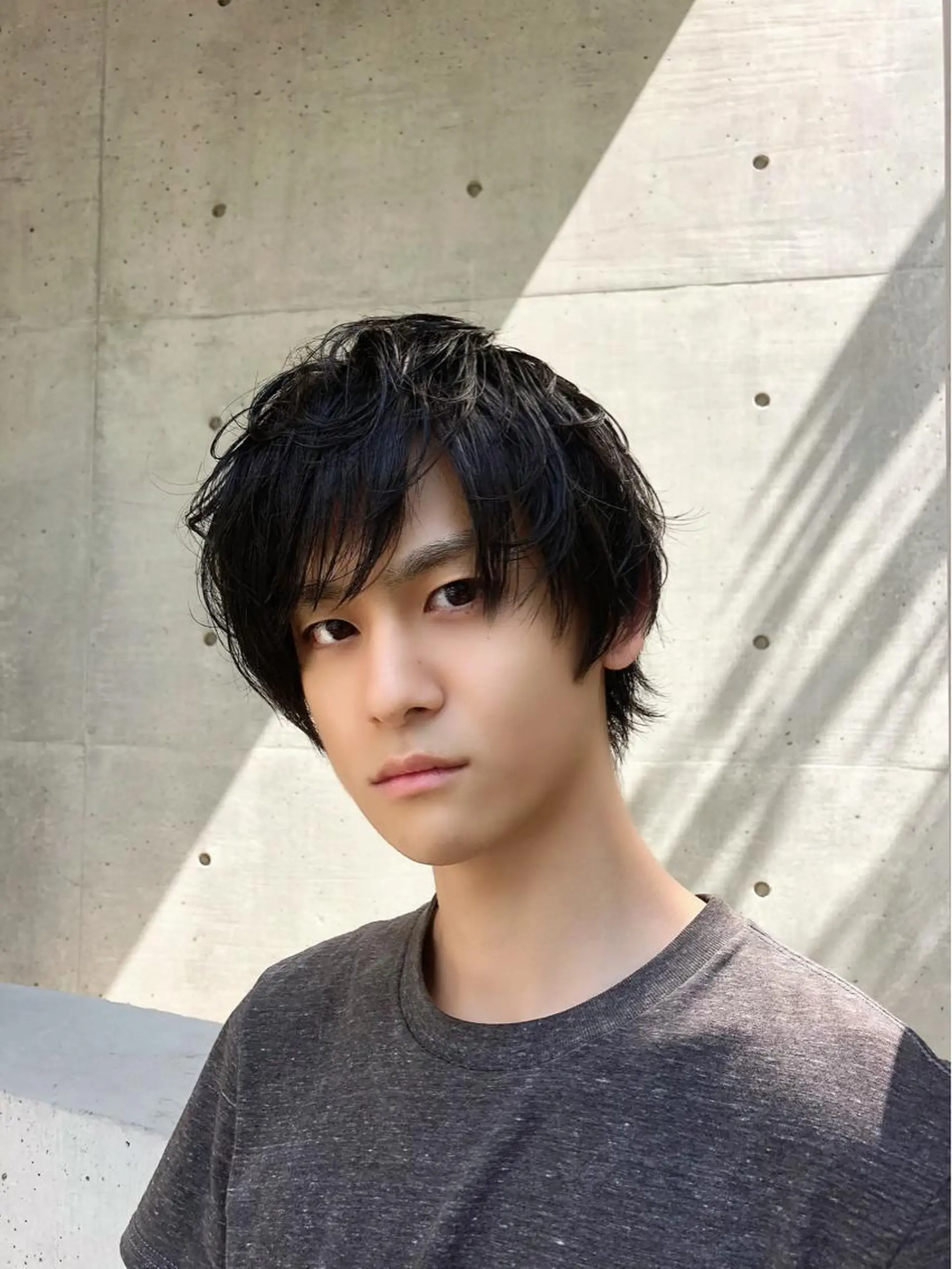 ショート メンズ メンズパーマ 白髪ぼかし大人メンズ 根本零のヘアスタイル