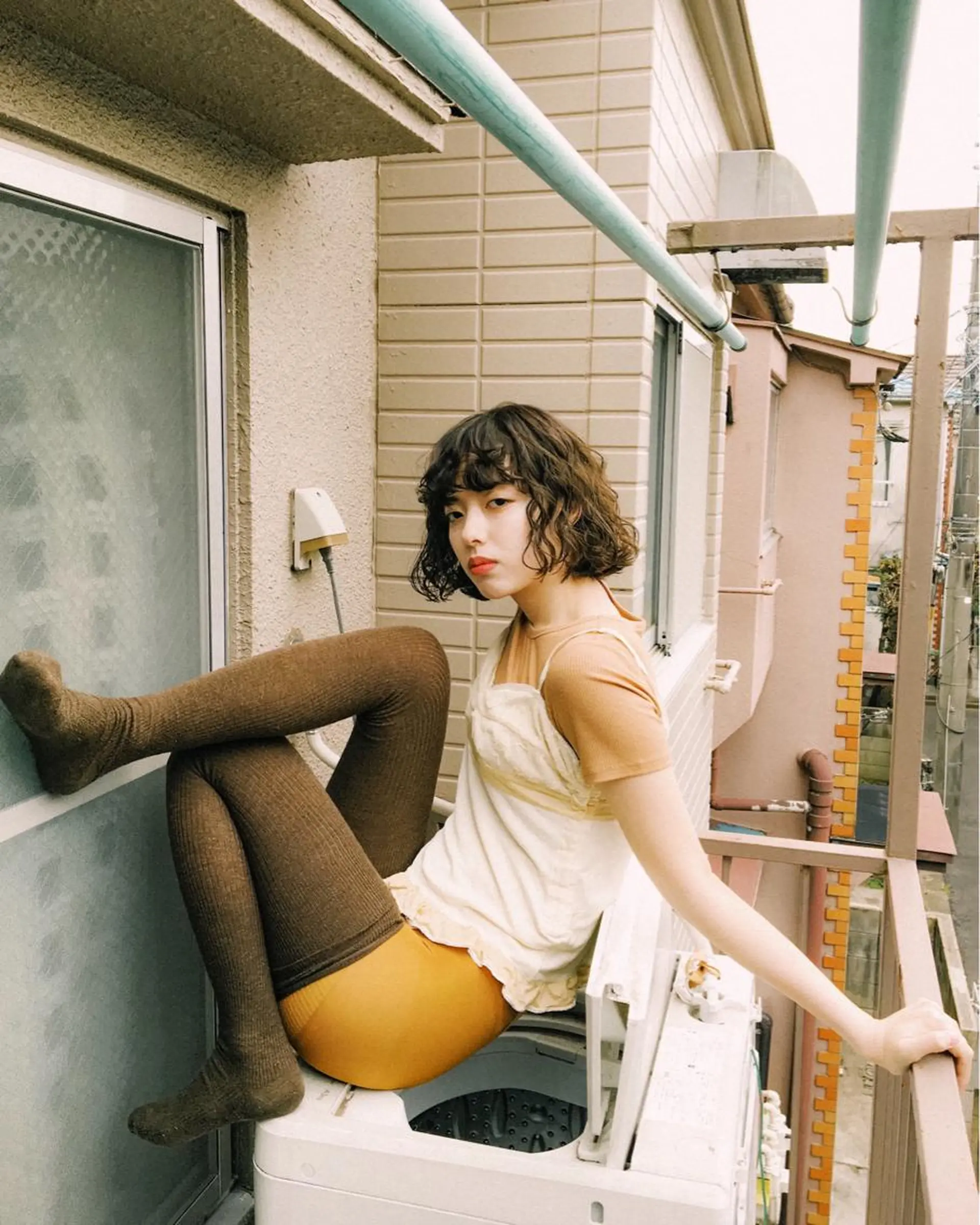 ミディアム カラー ヘアアレンジ カット ヘアカラー トリートメント ヘアセット 【デザイナー】 アシカワカイトのヘアスタイル