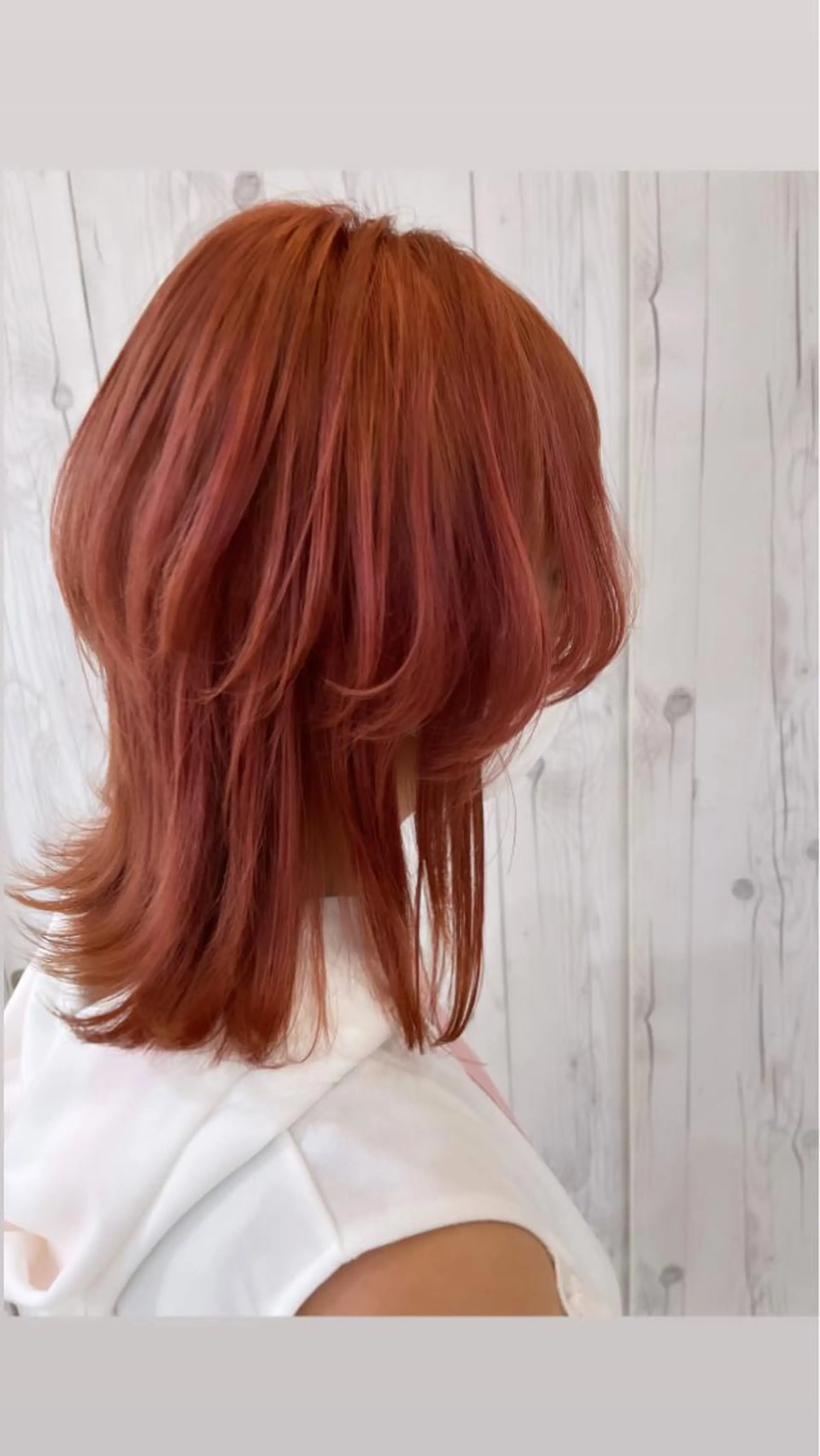 カラー ピンクカラー ヘアカラー 名古屋のピンク好き かずくん🦩のヘアスタイル