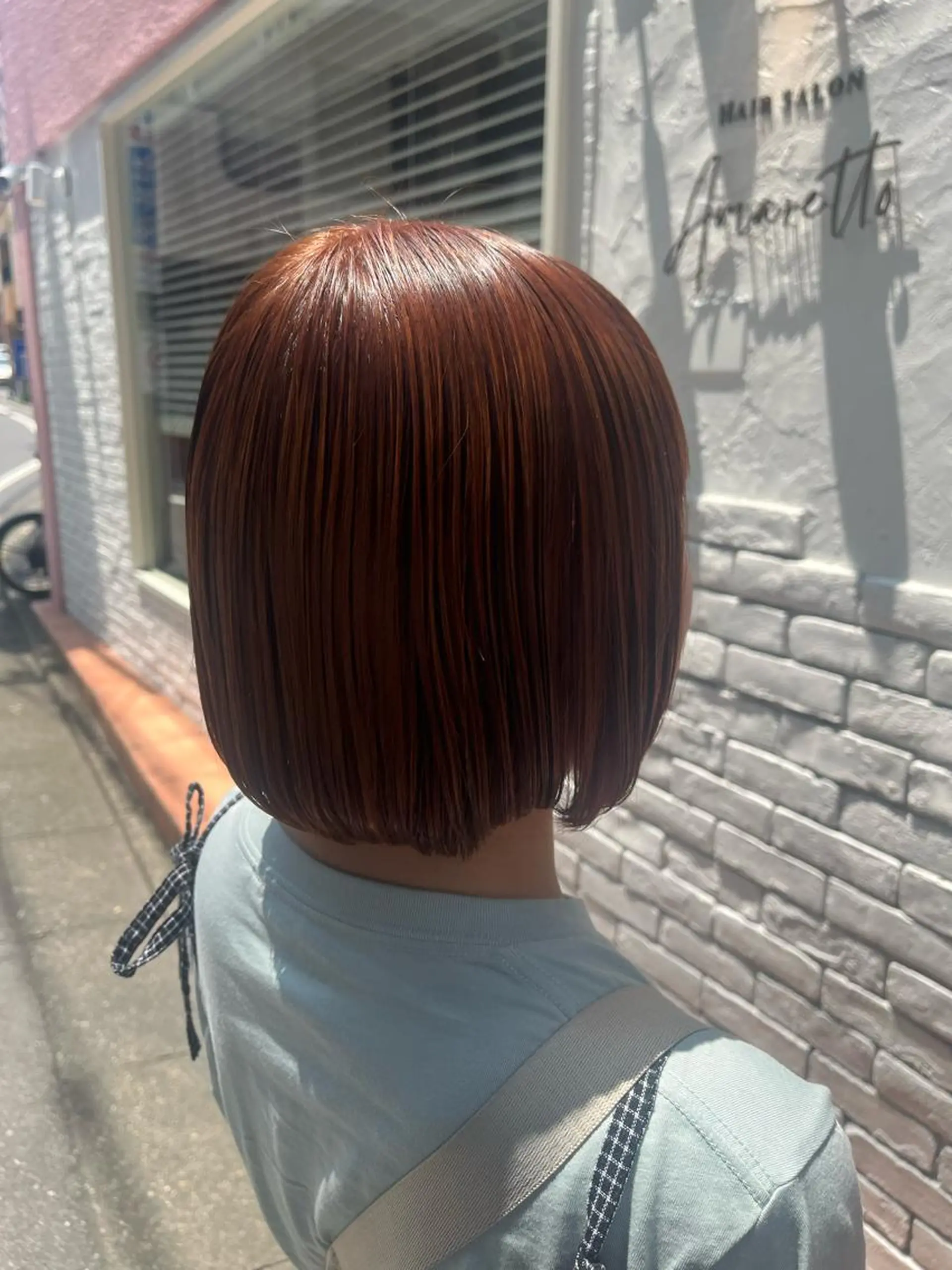 ミディアム カラー オレンジ 🌈透明感カラー🌈 🌟吉田祐介🌟のヘアスタイル