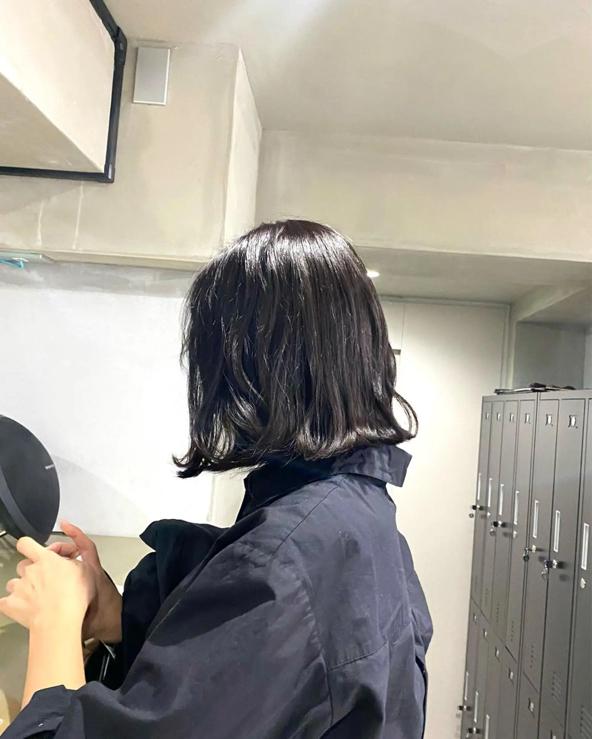 ショート カラー 切りっぱなしボブ ボブ 外ハネヘア Kaho/大阪心斎橋 ボブ/レイヤー/艶髪のヘアスタイル