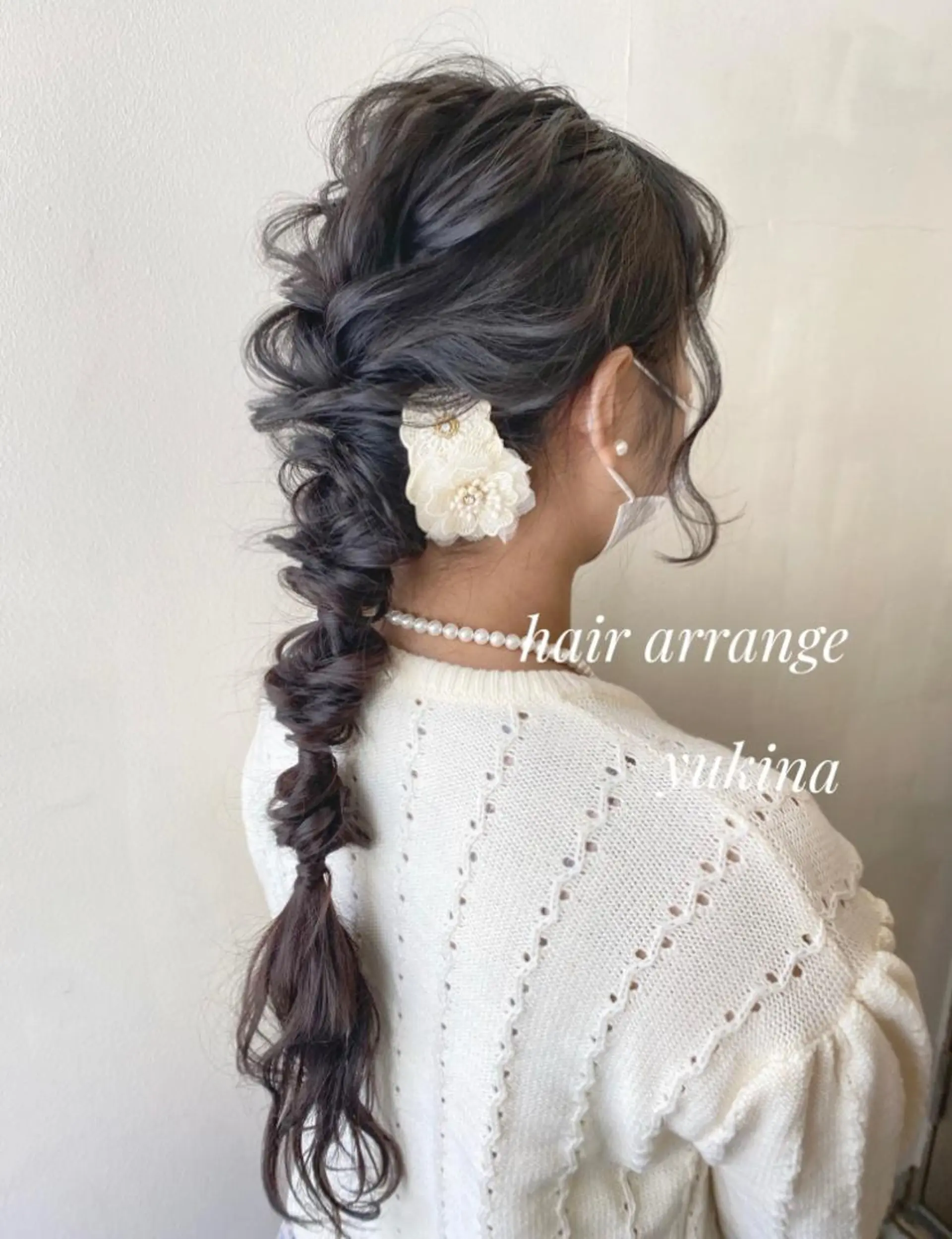 ロング ヘアセット ✨透明感ケアカラー✨ 長野ゆきなのヘアスタイル
