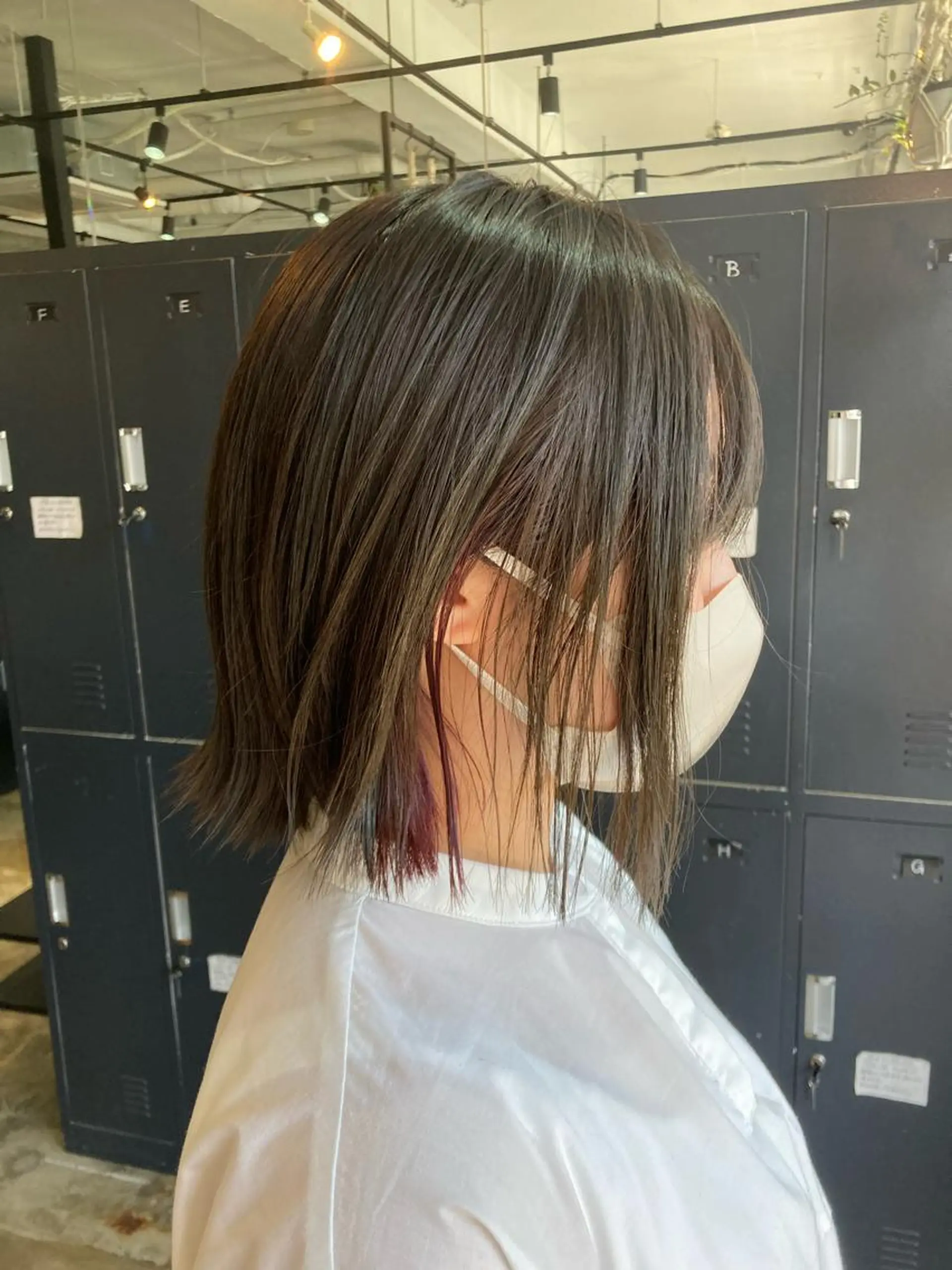 ミディアム 🩵FERIA 桃山台　足立あゆみのヘアスタイル