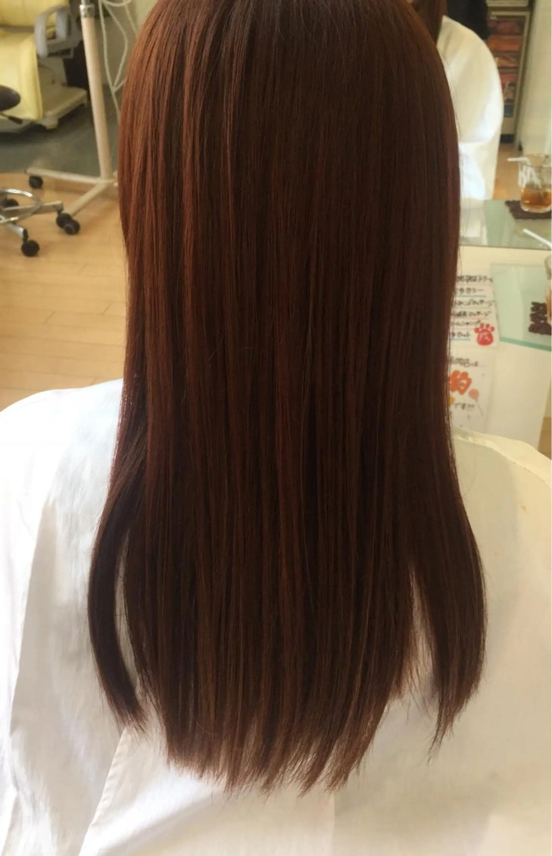 ロング ヘアカラー 吉川 茉由子のマツエク・マツパデザイン