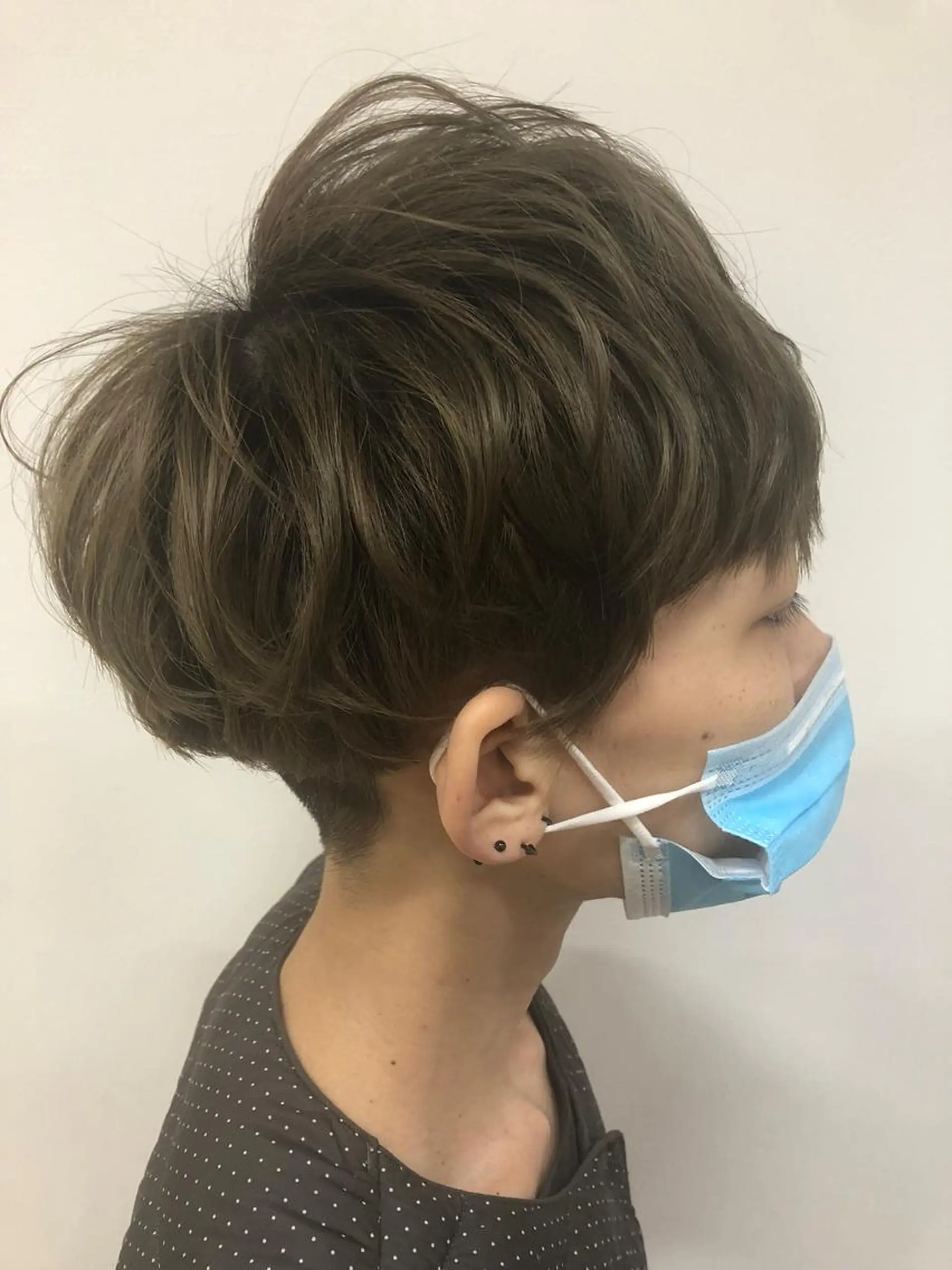 ショート カット ヘッドスパ La ciel両国 岩船のヘアスタイル