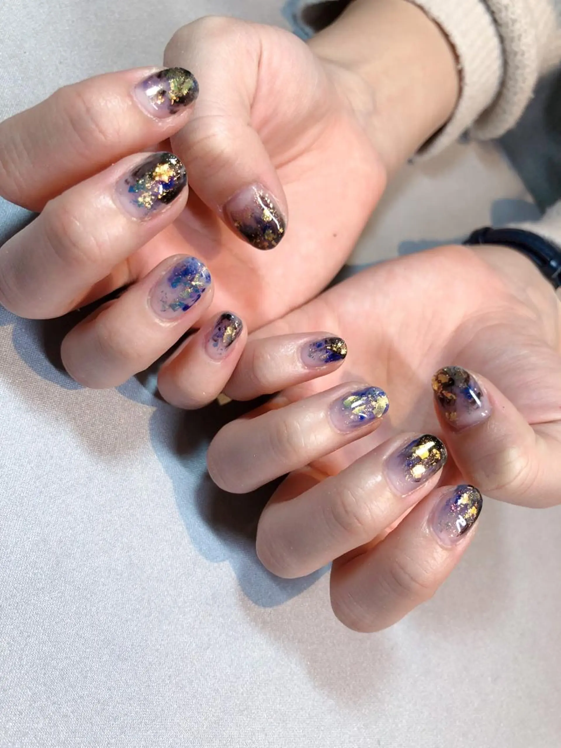 ネイル iiloo aromaworksのネイルデザイン