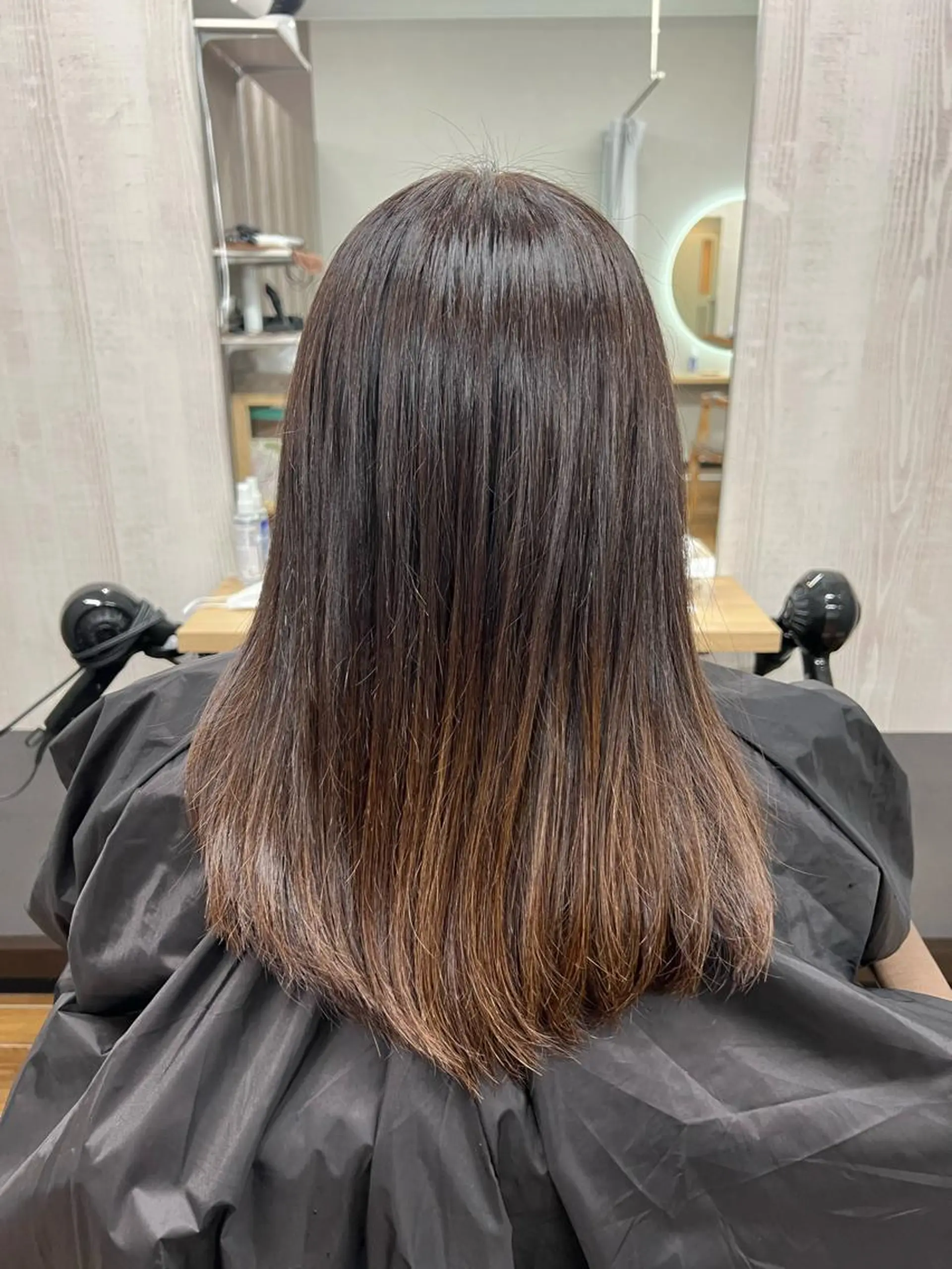 セミロング TELA HAIR 幕張本郷店　千尋のヘアスタイル