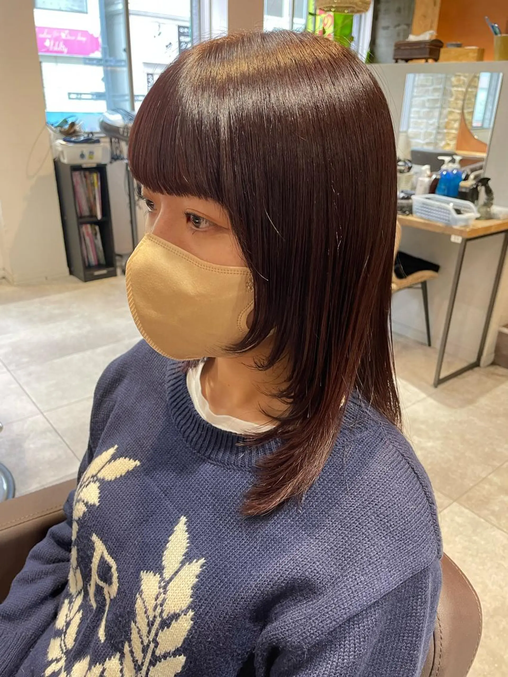 ミディアム 👾TAMURA MAAYA👾のヘアスタイル