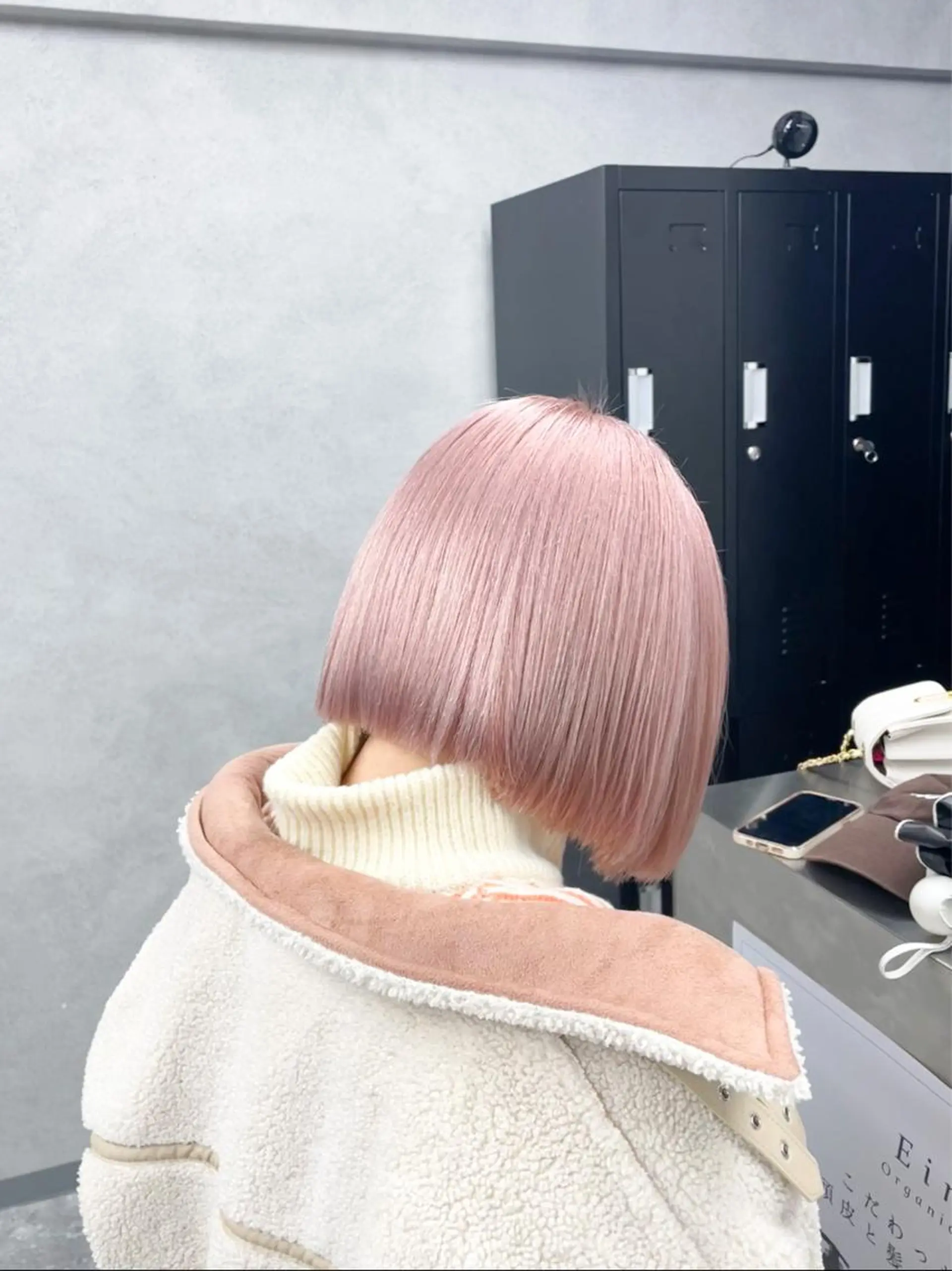 ショート カラー パーマ メンズ キッズ メンズブリーチ ブリーチ ボブ 大人スタイル 太田のヘアスタイル