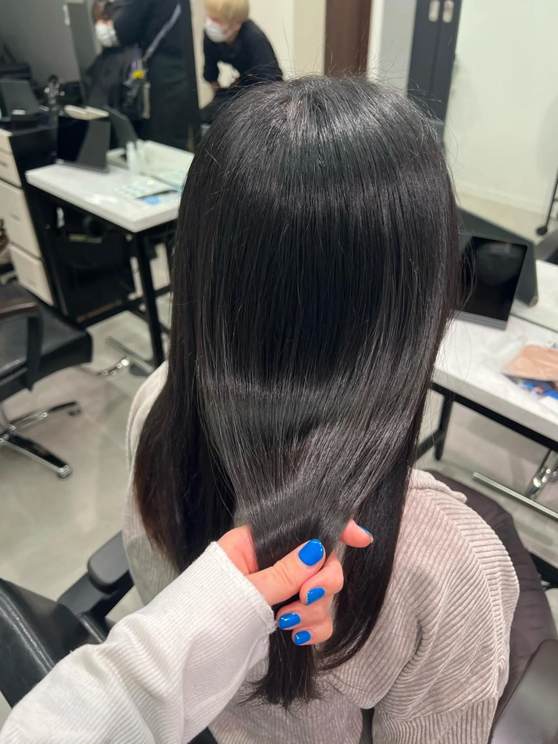 ロング トリートメント kei/透明感カラー /縮毛矯正/メンズのヘアスタイル