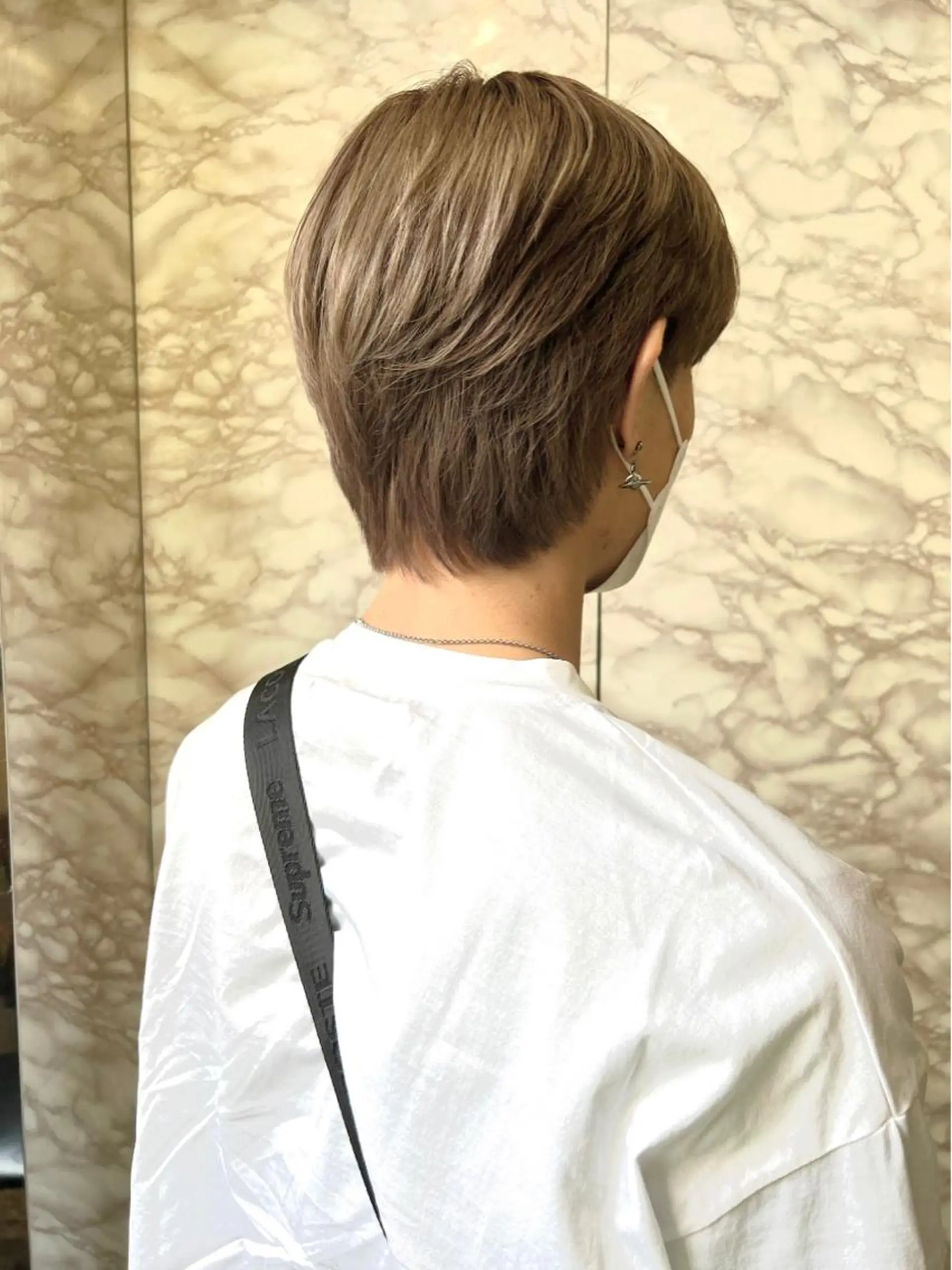 カラー メンズ 地毛風艶カラー🌿 喜多夏海のヘアスタイル