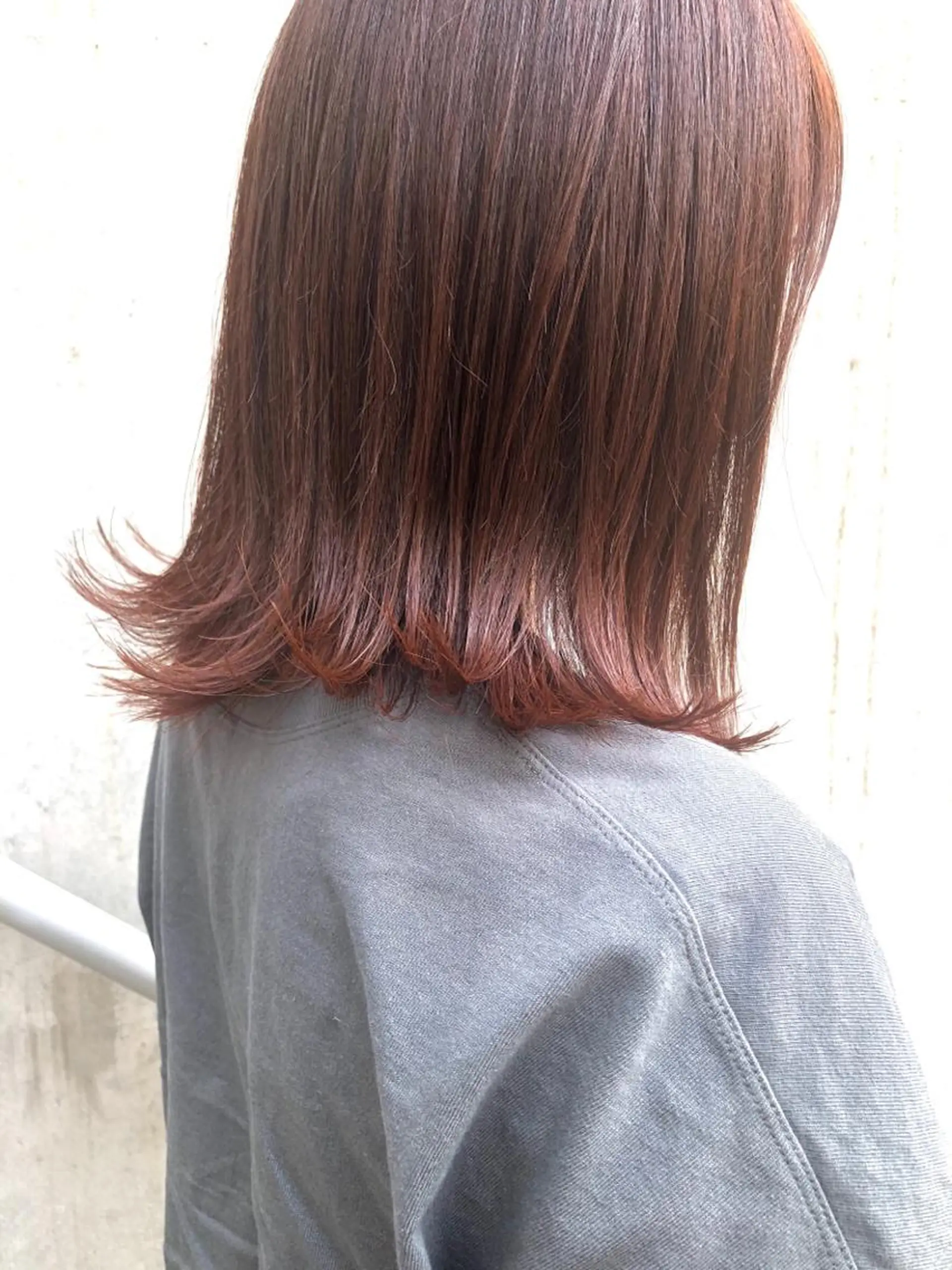 ミディアム カラー ヘアアレンジ ピンクカラー beauty beast前田店のヘアスタイル