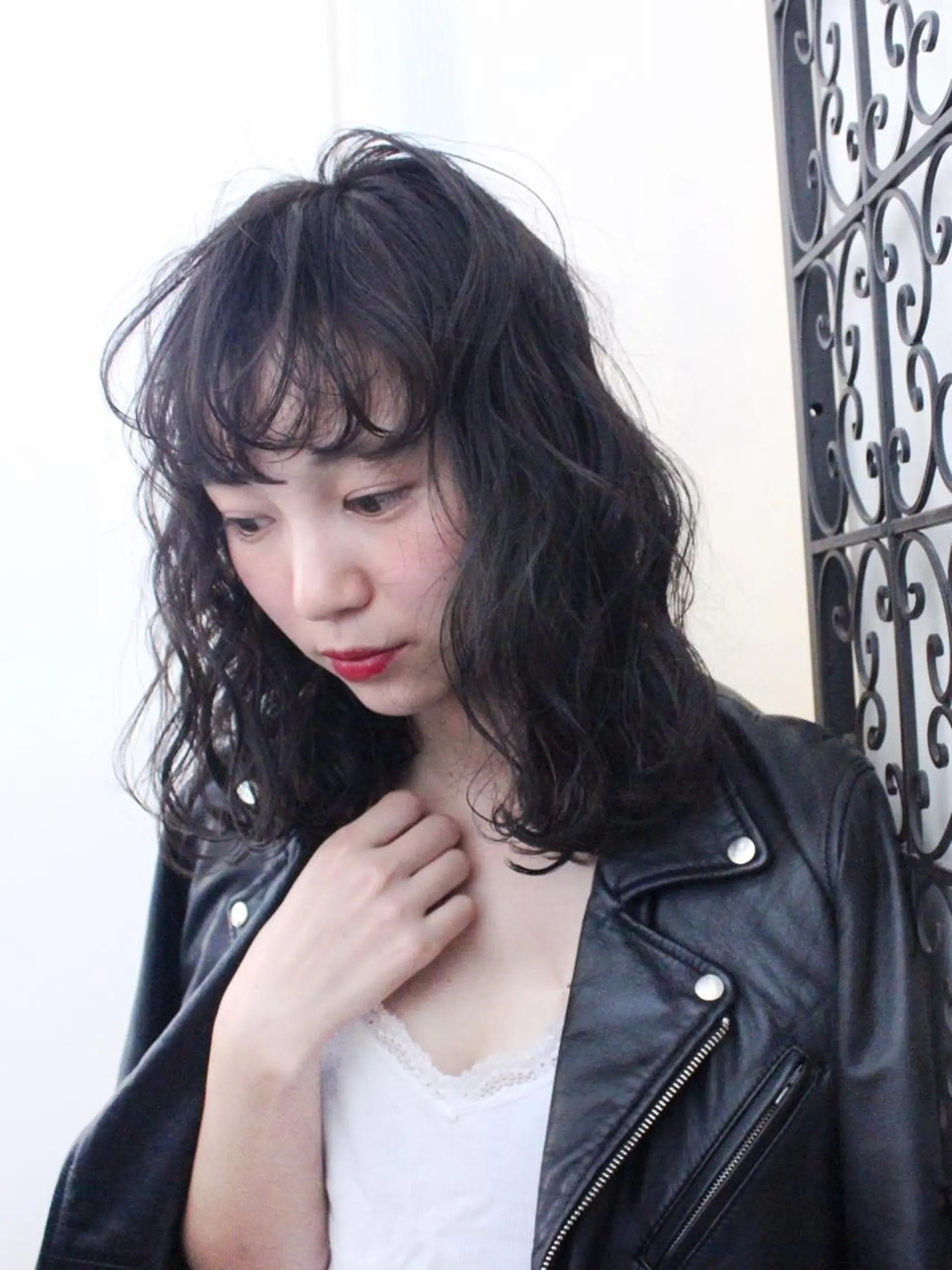 ミディアム カラー パーマ ooit 【オーイット】のヘアスタイル