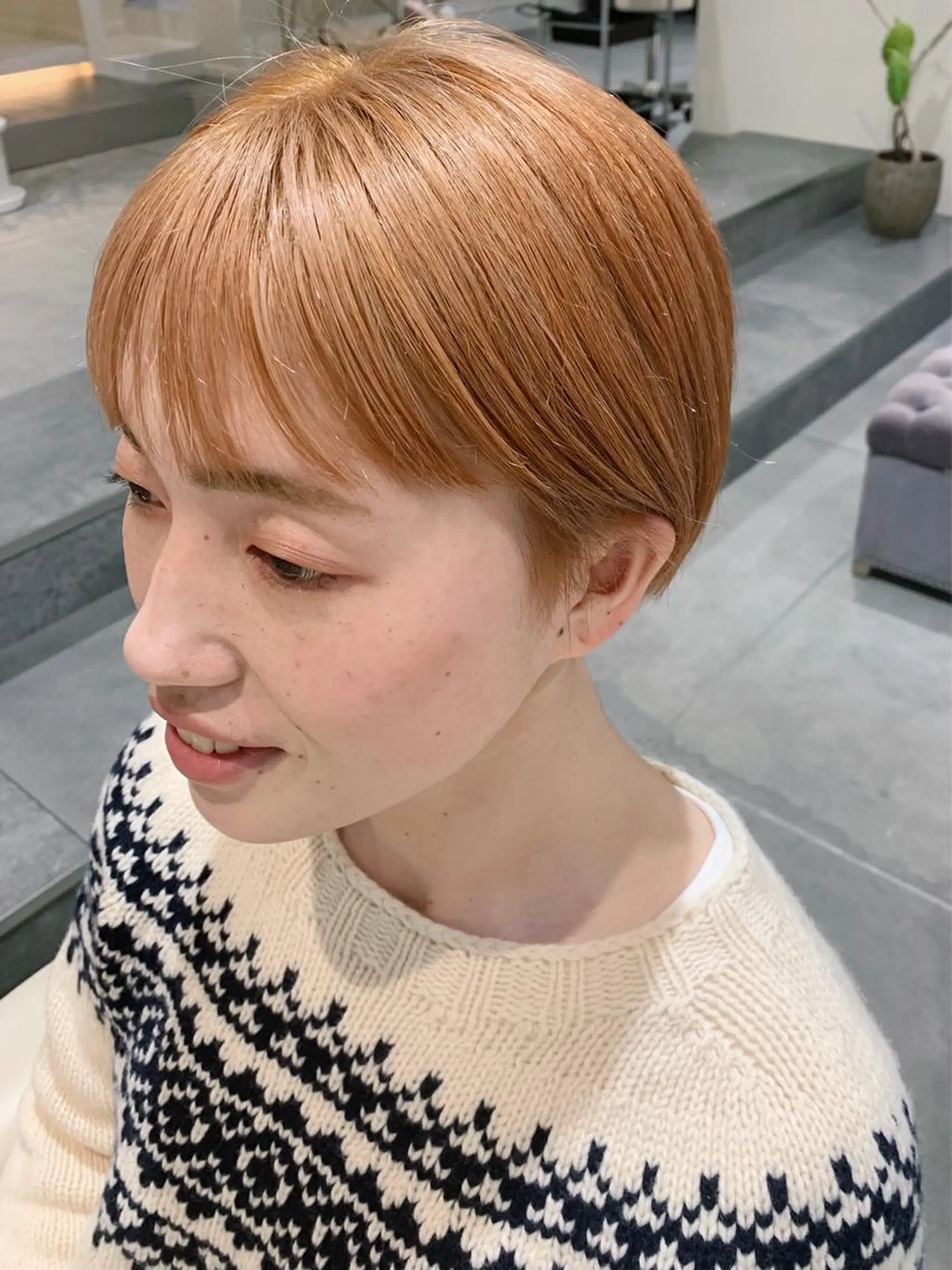 ショート カラー カット ヘアカラー トリートメント 似合わせヘア/ sayakaのヘアスタイル