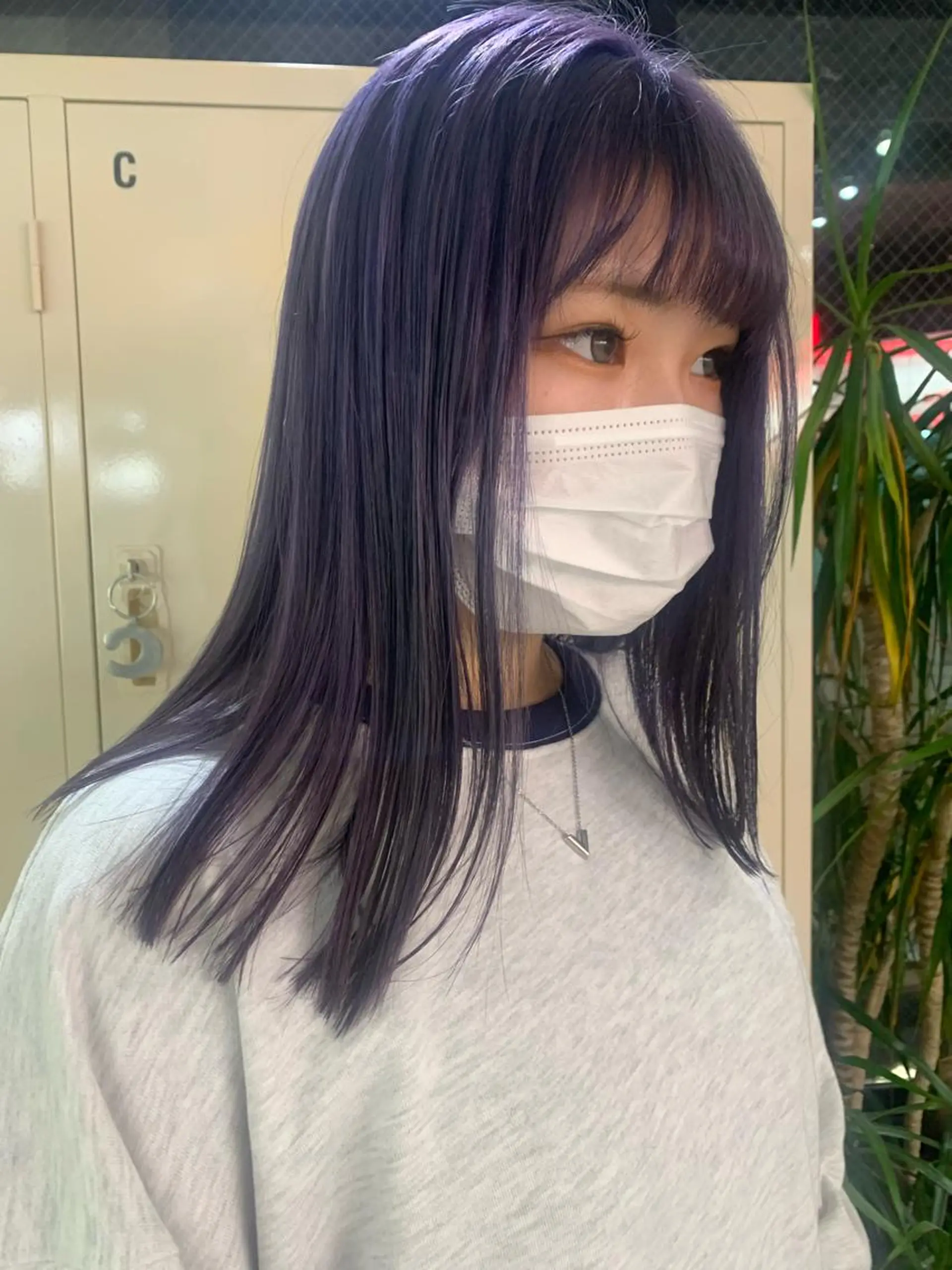 ミディアム カラー ヘアアレンジ 🧨ブリーチー×ボブ レイヤー💎じゅえるのヘアスタイル