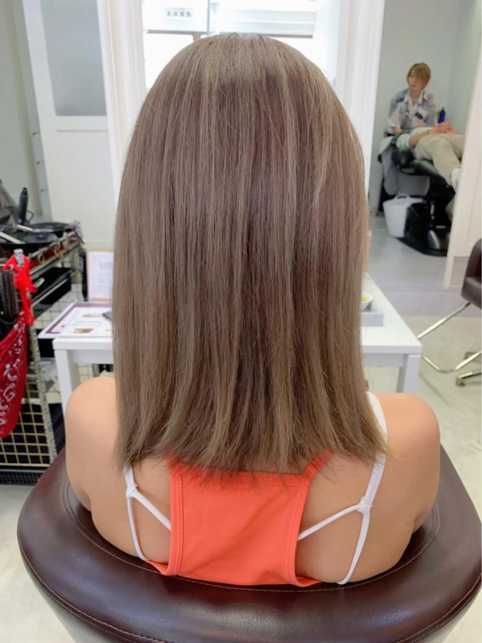 ミディアム プルエクステ シールエクステ エクステ メンズ/似合わせ/骨 格矯正/真人のヘアスタイル