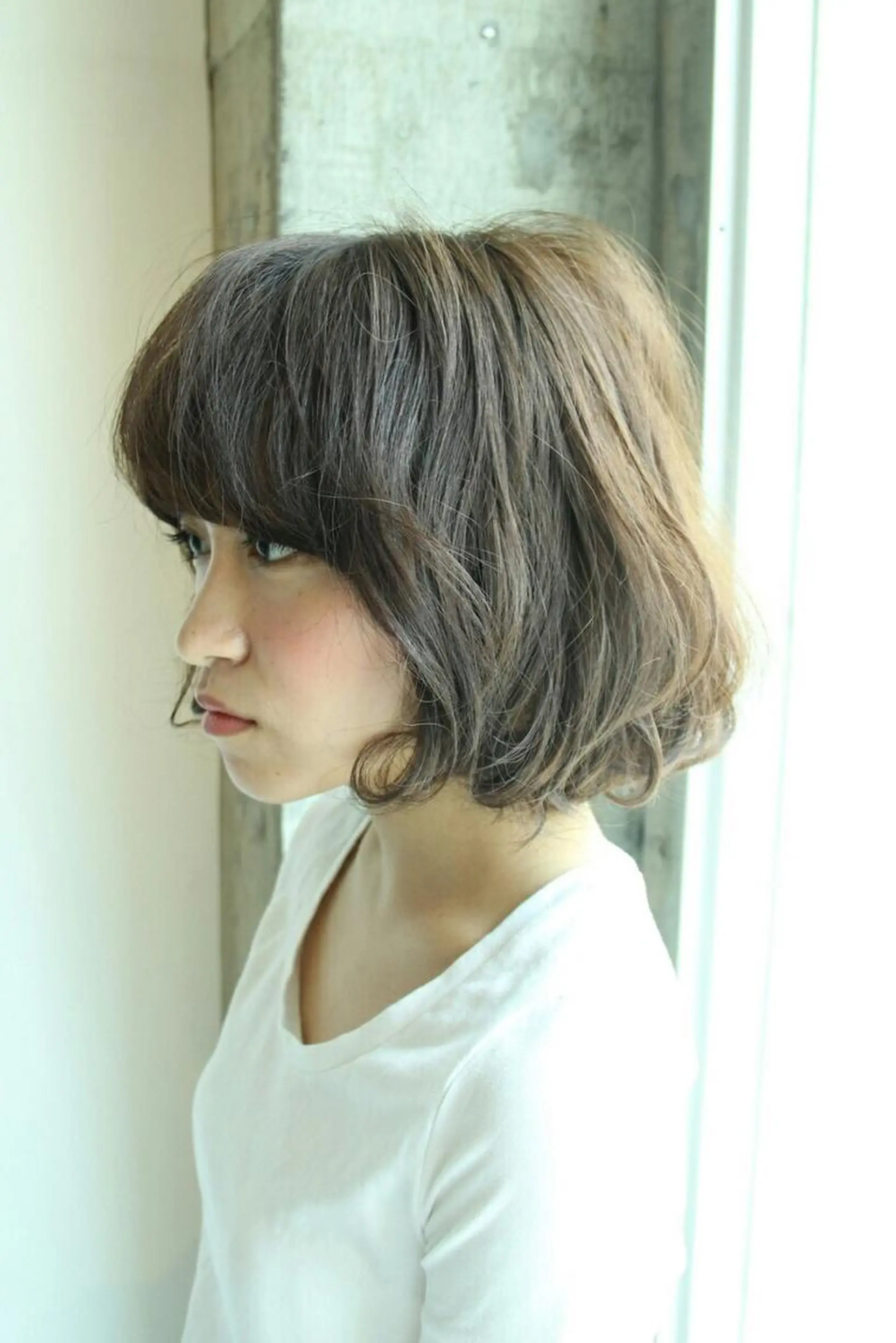 ショート カラー カット ヘアカラー パーマ トリートメント 菊池 貢平のヘアスタイル