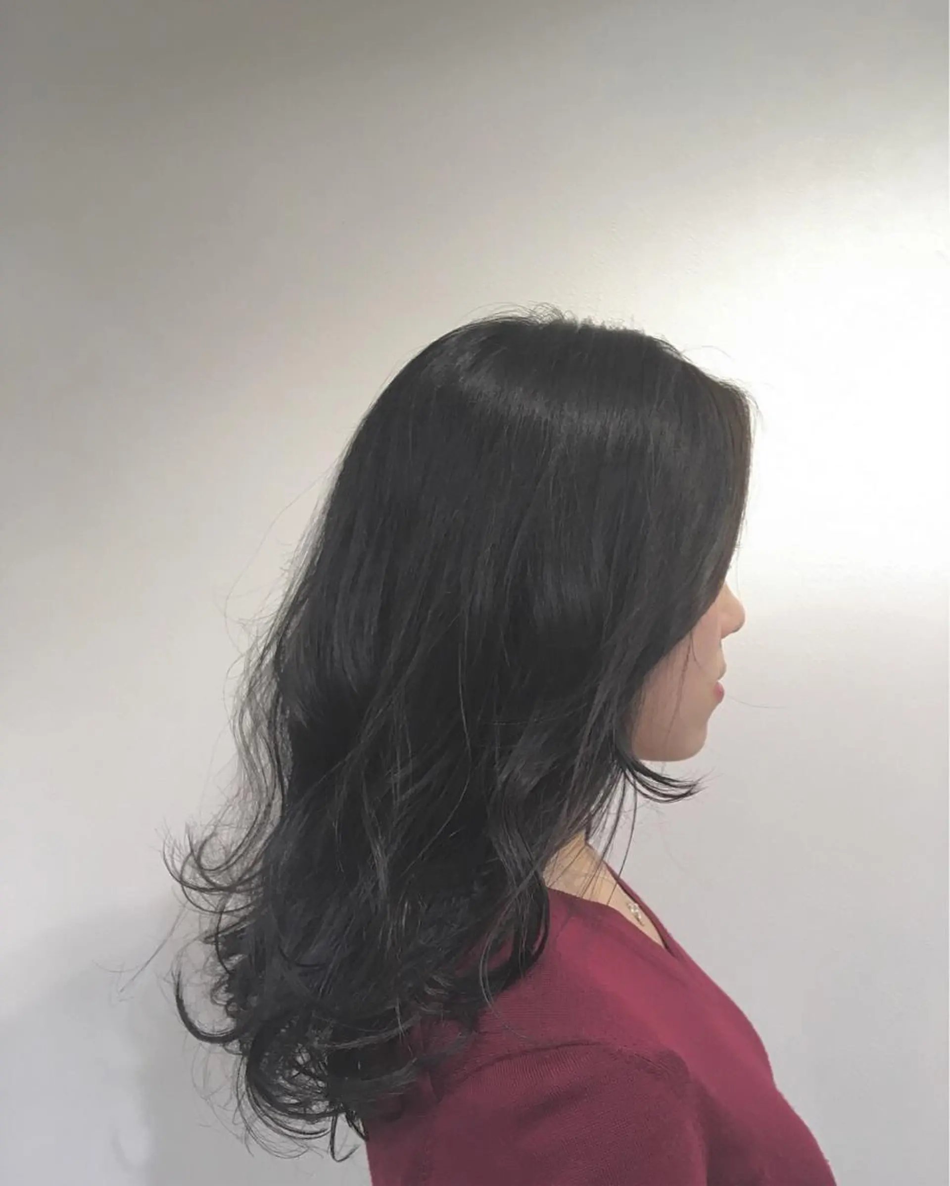 ミディアム はまべ です☆のヘアスタイル