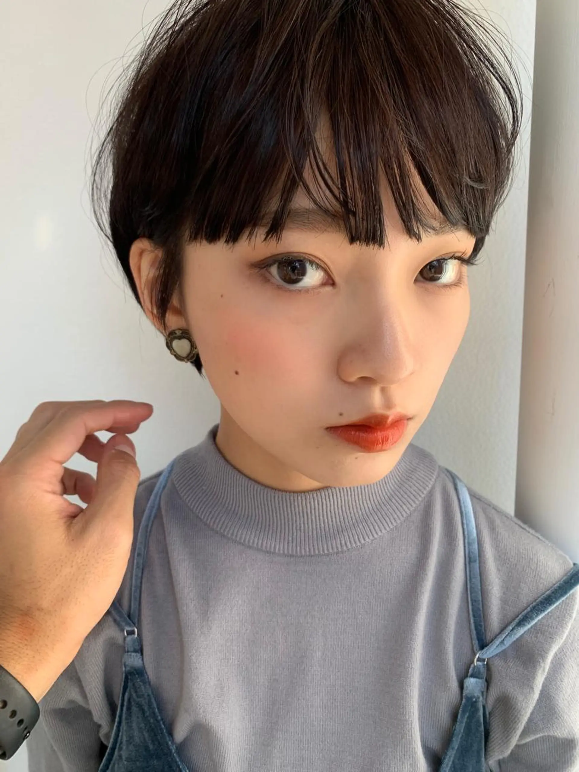 ショート 縮毛矯正/ショート/ レイヤー/畑中正敏のヘアスタイル