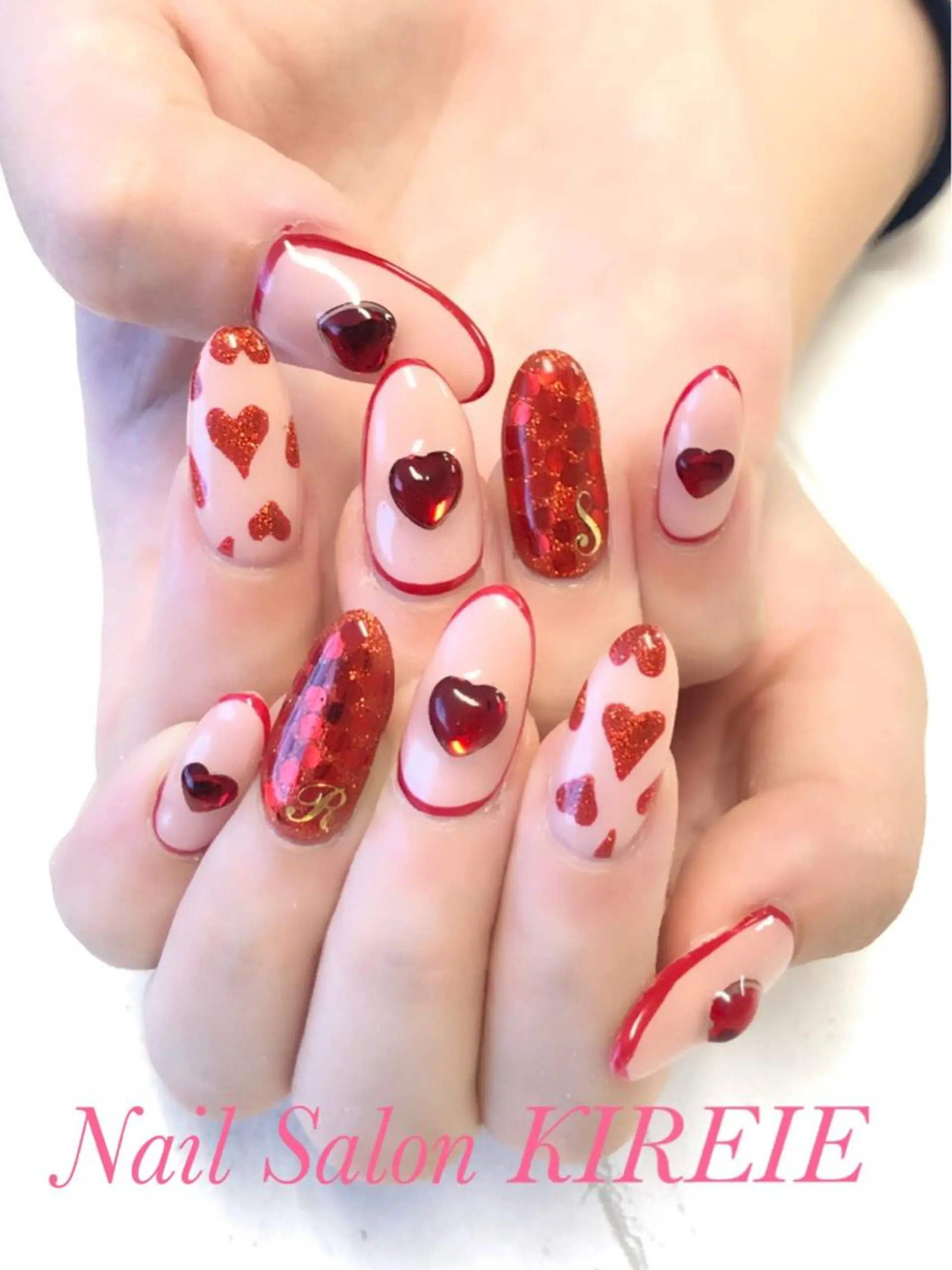 カラー ネイル ジェルネイル KIREIE NAILSのネイルデザイン