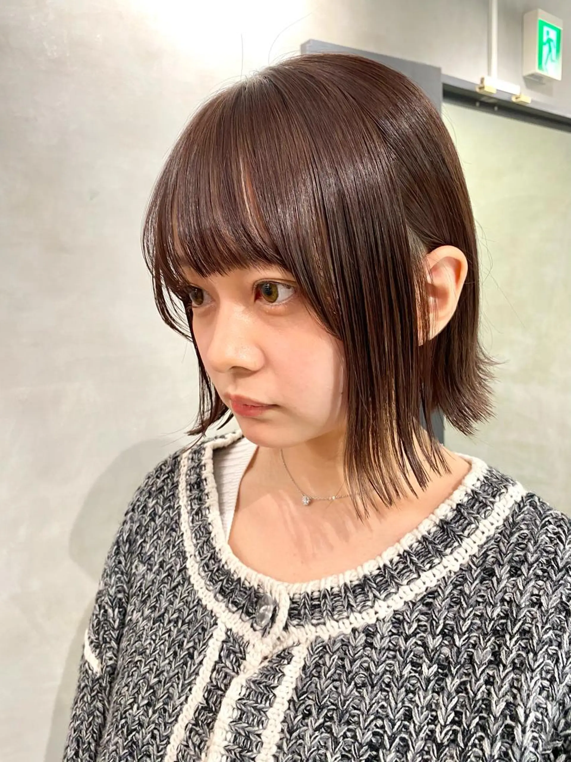 ショート カラー カット ヘアカラー トリートメント 【髪質改善】 梅田　聡のヘアスタイル