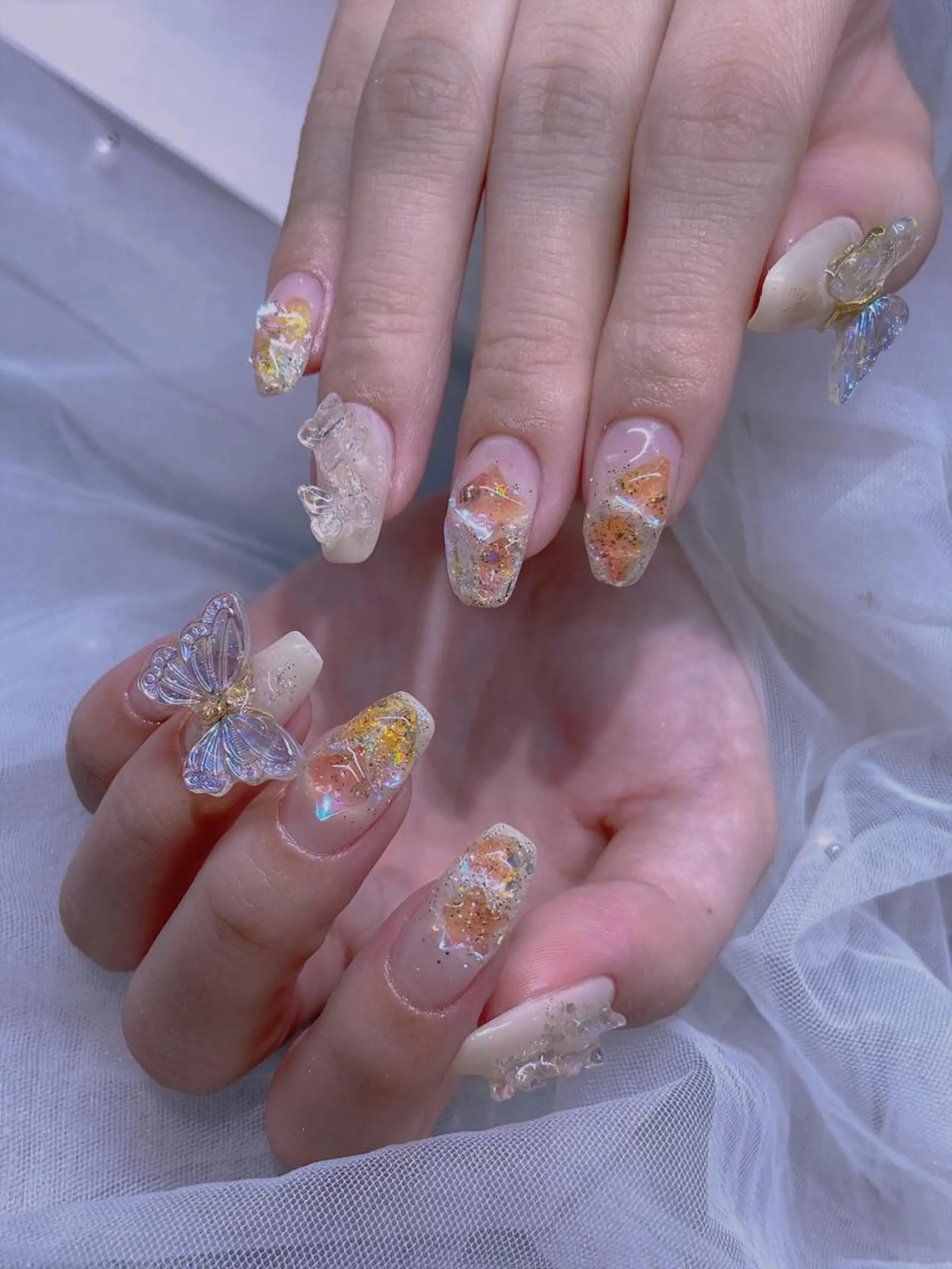 ネイル 長さだし専門店 M2　rikaのネイルデザイン