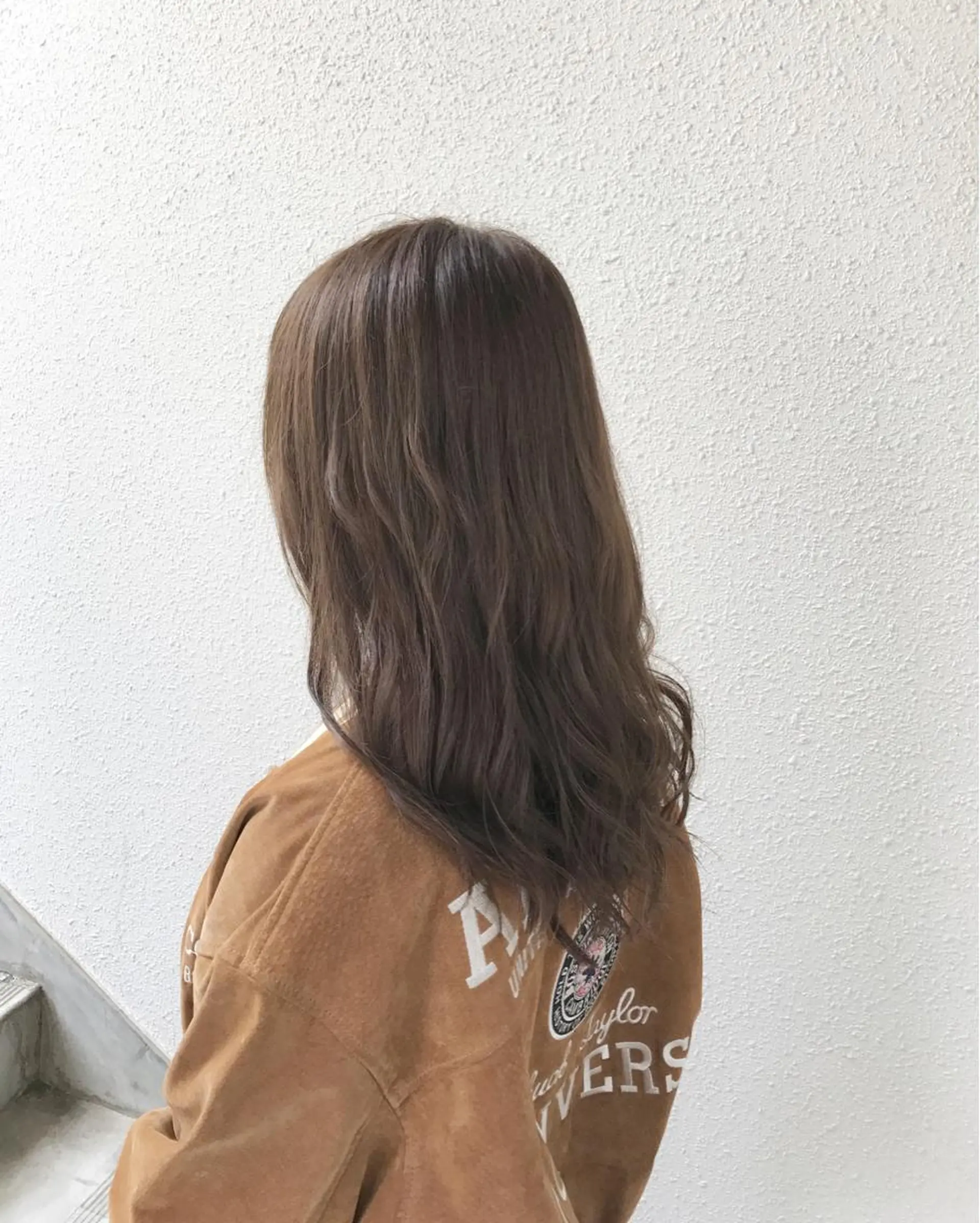 セミロング カラー アッシュ インナーカラー/天神 ブリーチ/吉田のヘアスタイル