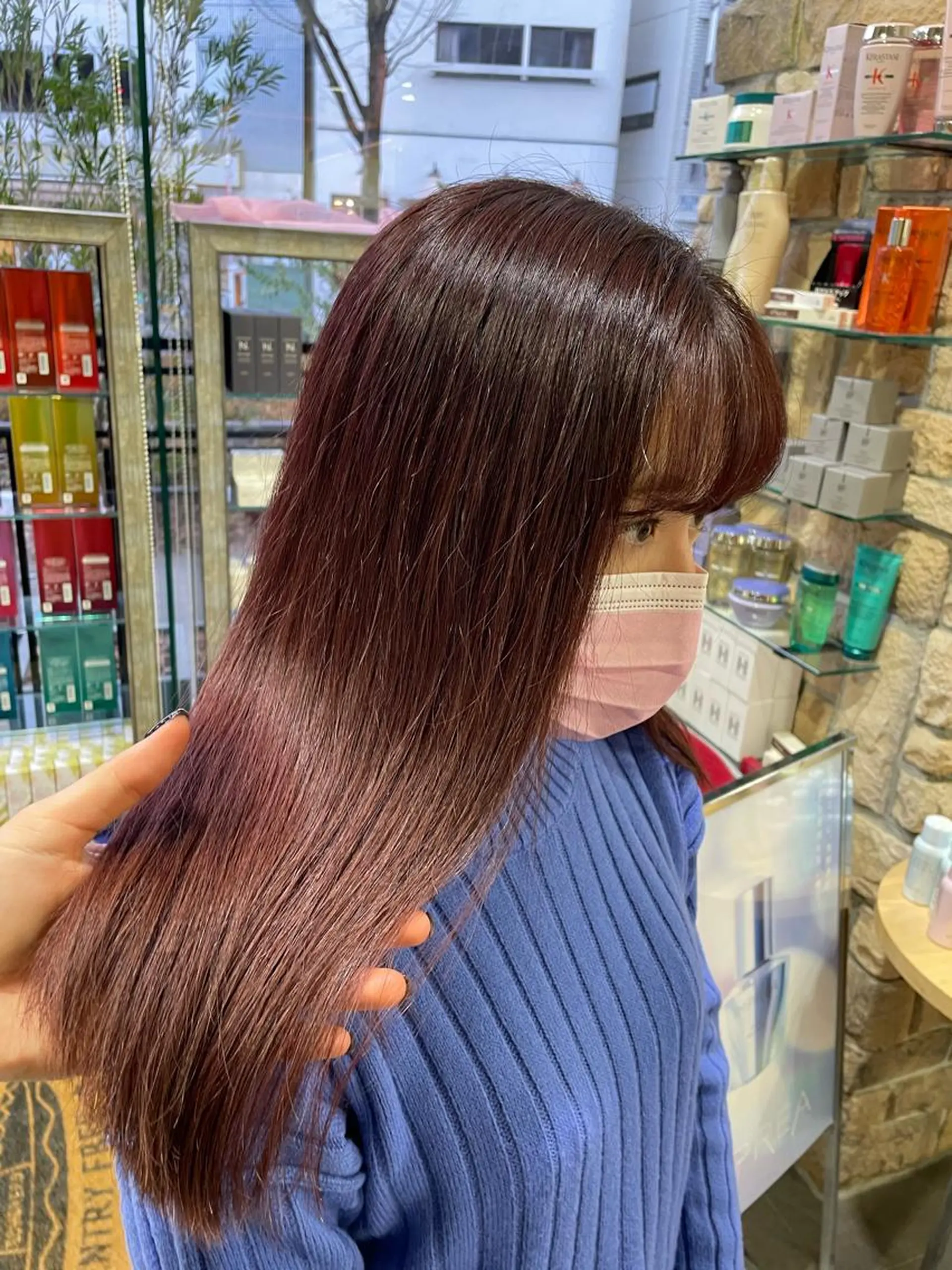 ロング 艶髪カラー🫧 髪質改善🪽萩原のヘアスタイル