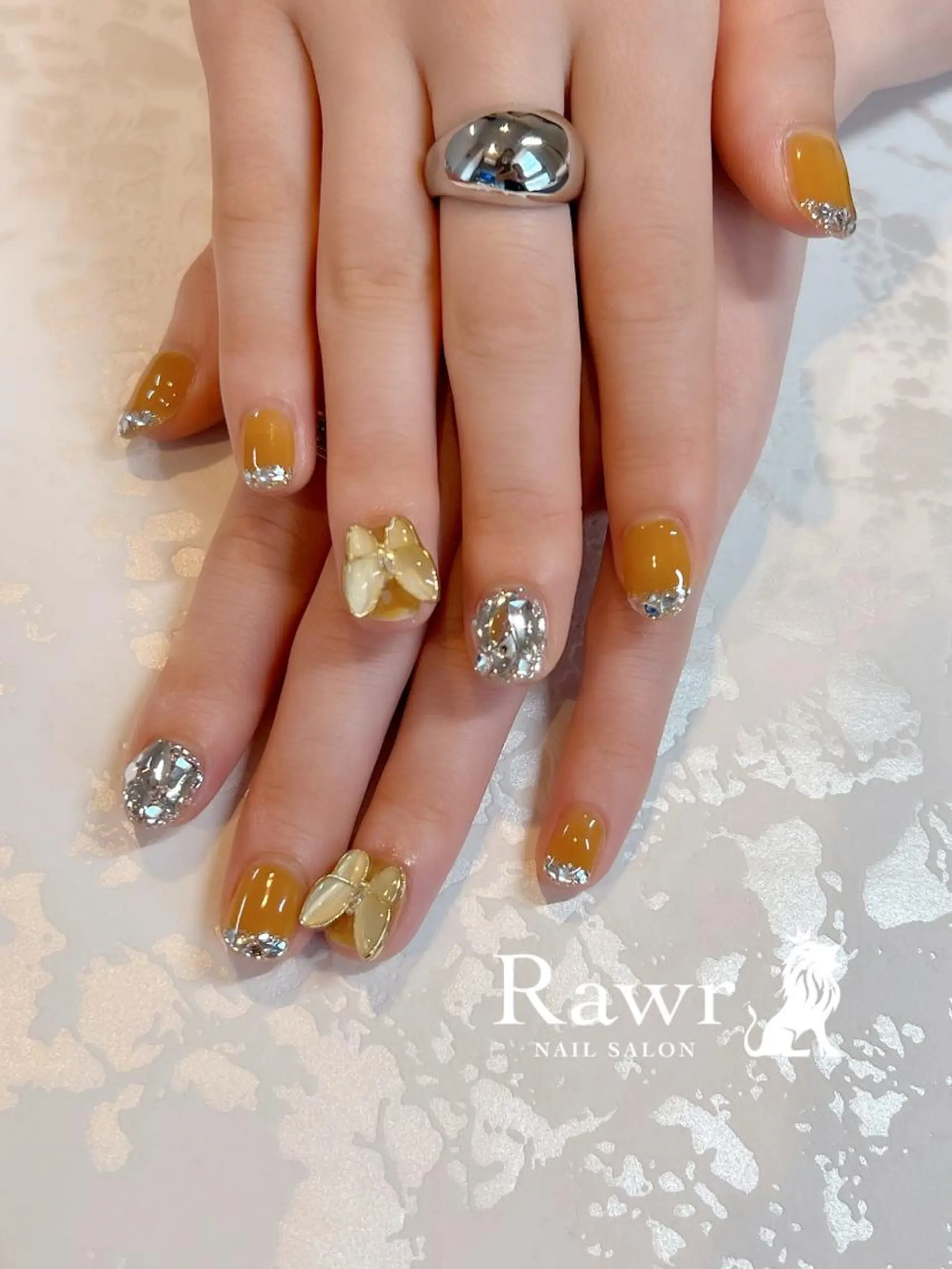 ネイル ハンドネイル Rawr / saoriのネイルデザイン