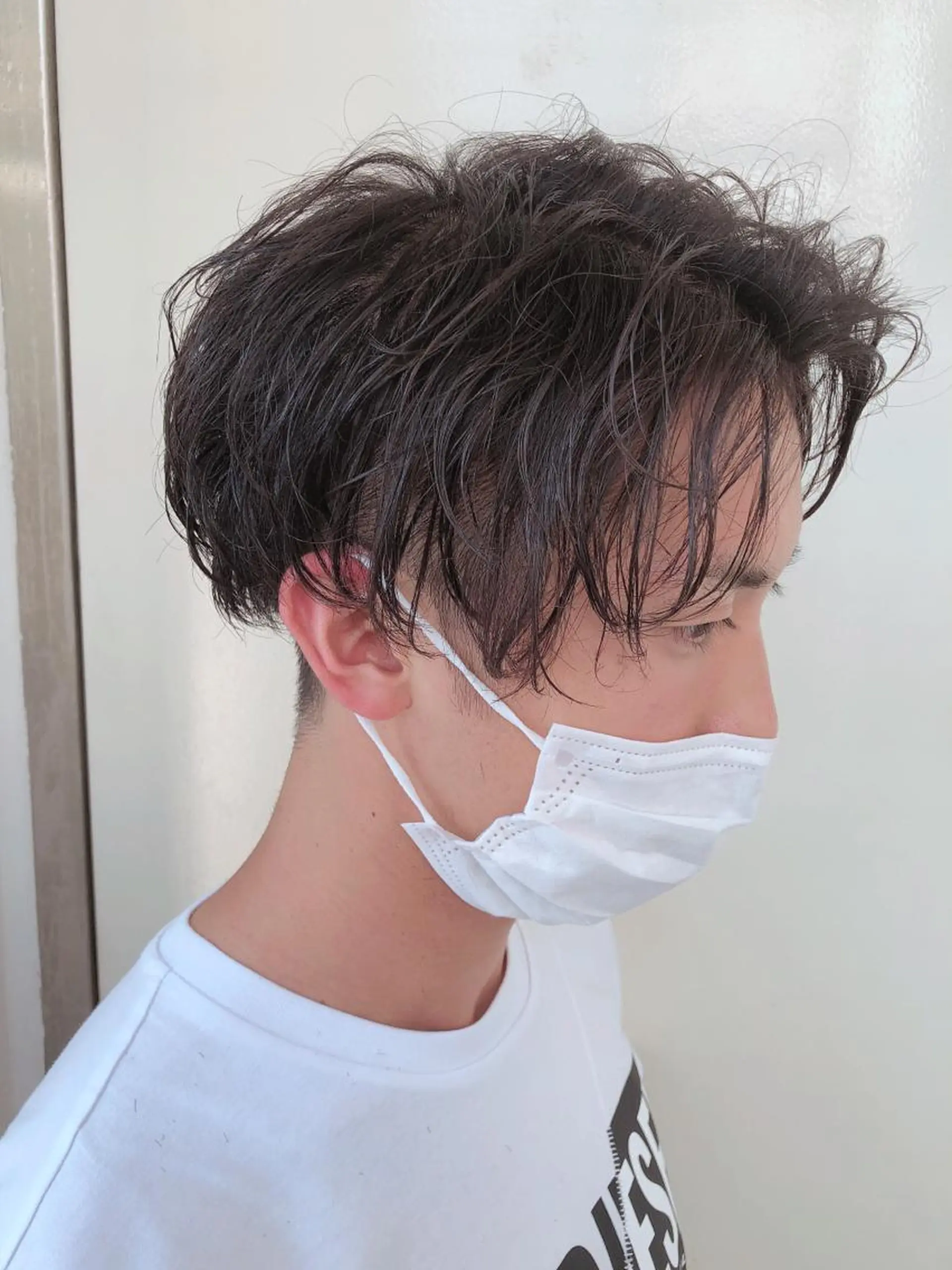 ショート パーマ ヘアアレンジ メンズ メンズZina代表 田端 麗治のヘアスタイル