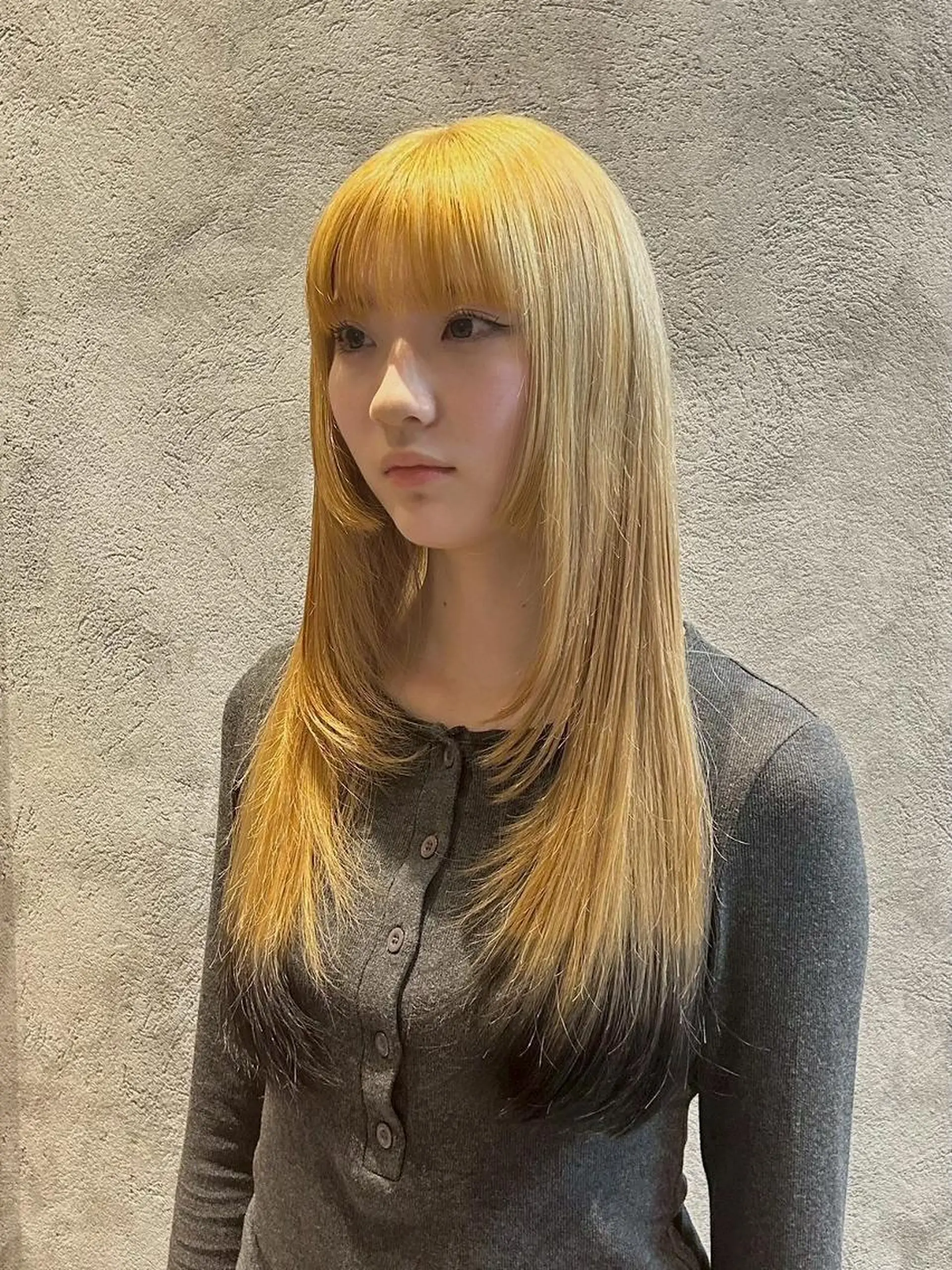 カラー 高村 菜子のヘアスタイル