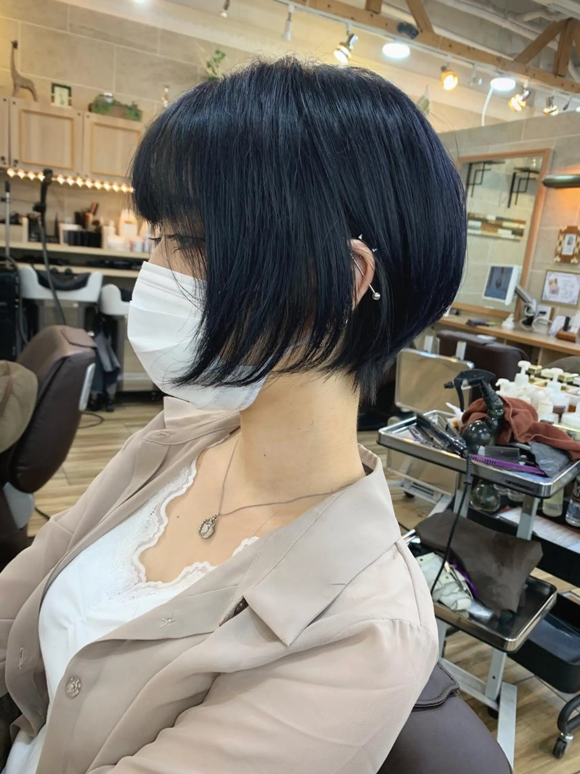 ショート ショートヘア カット ヘアカラー トリートメント 平尾 拓也のヘアスタイル