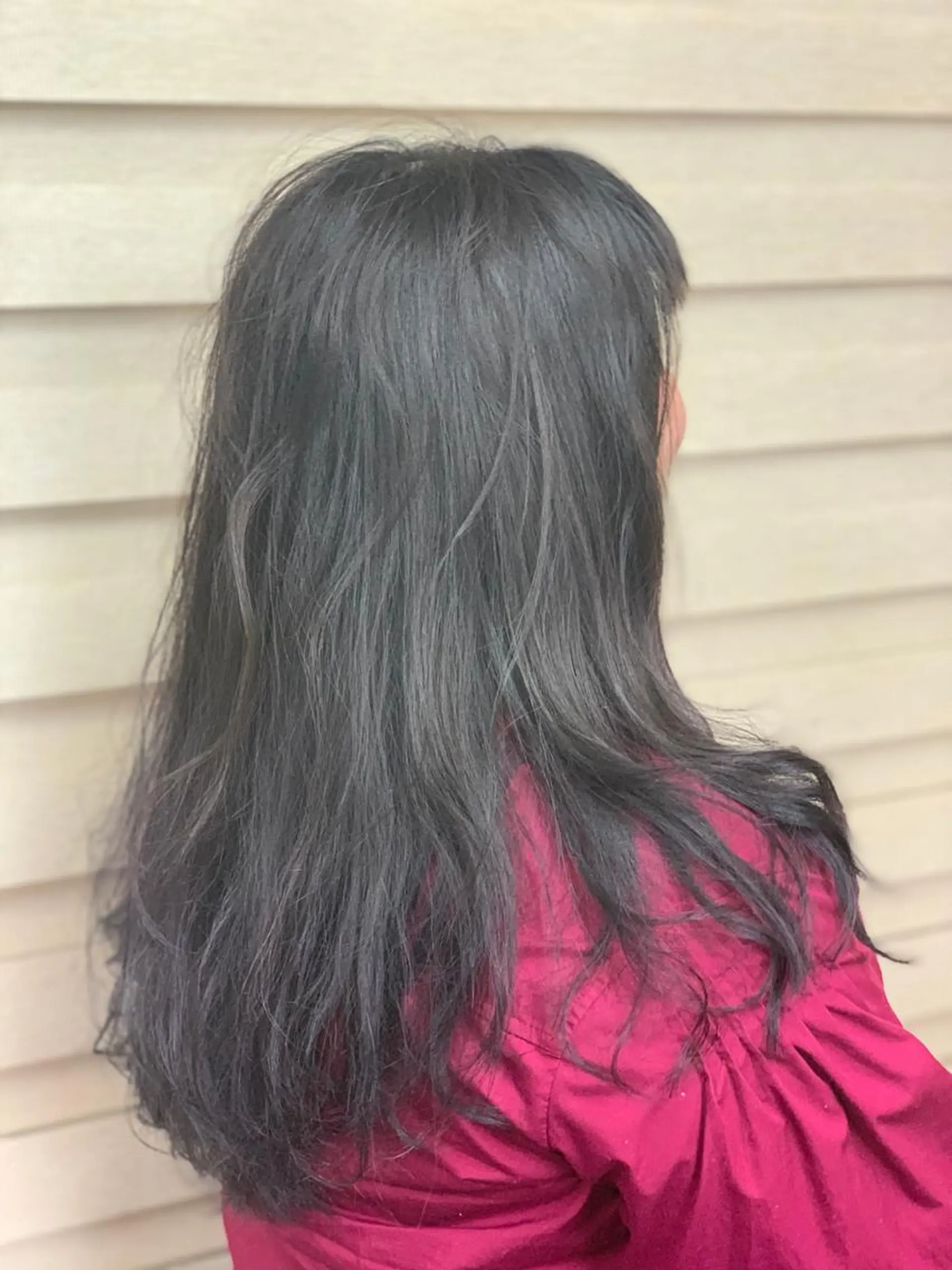 ロング カラー ヘアアレンジ パーマスタジオ グレイス はやとのヘアスタイル