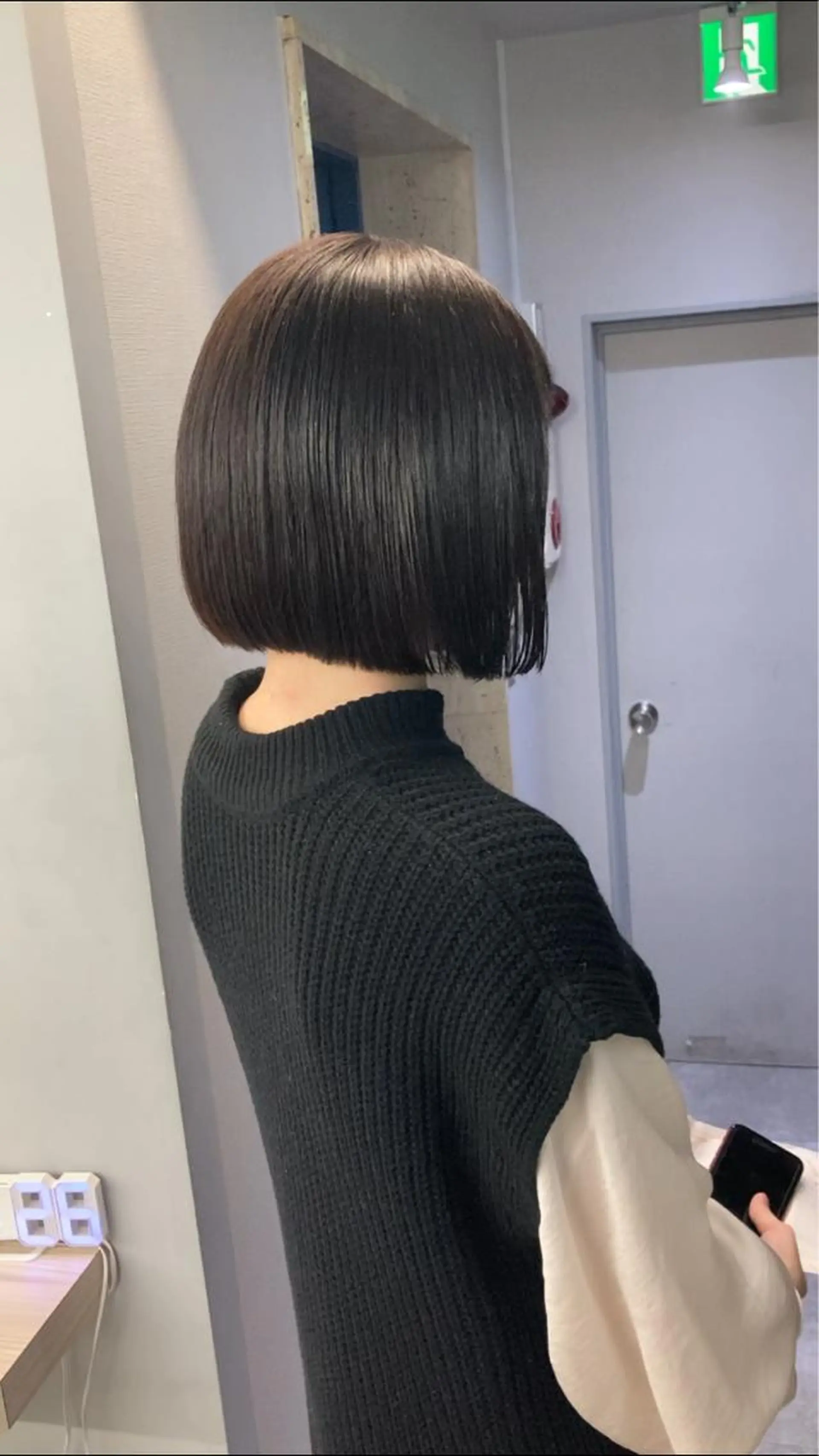 ショート ボブ カット トリートメント ブリーチ&似合せボブ 田中寛十のヘアスタイル