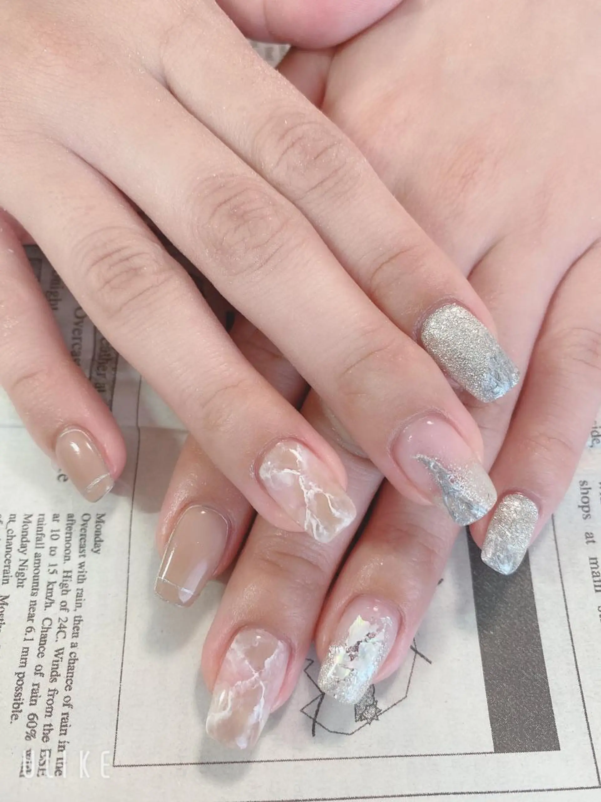 ネイル ハンドネイル ハンドケア 森山 舞のネイルデザイン