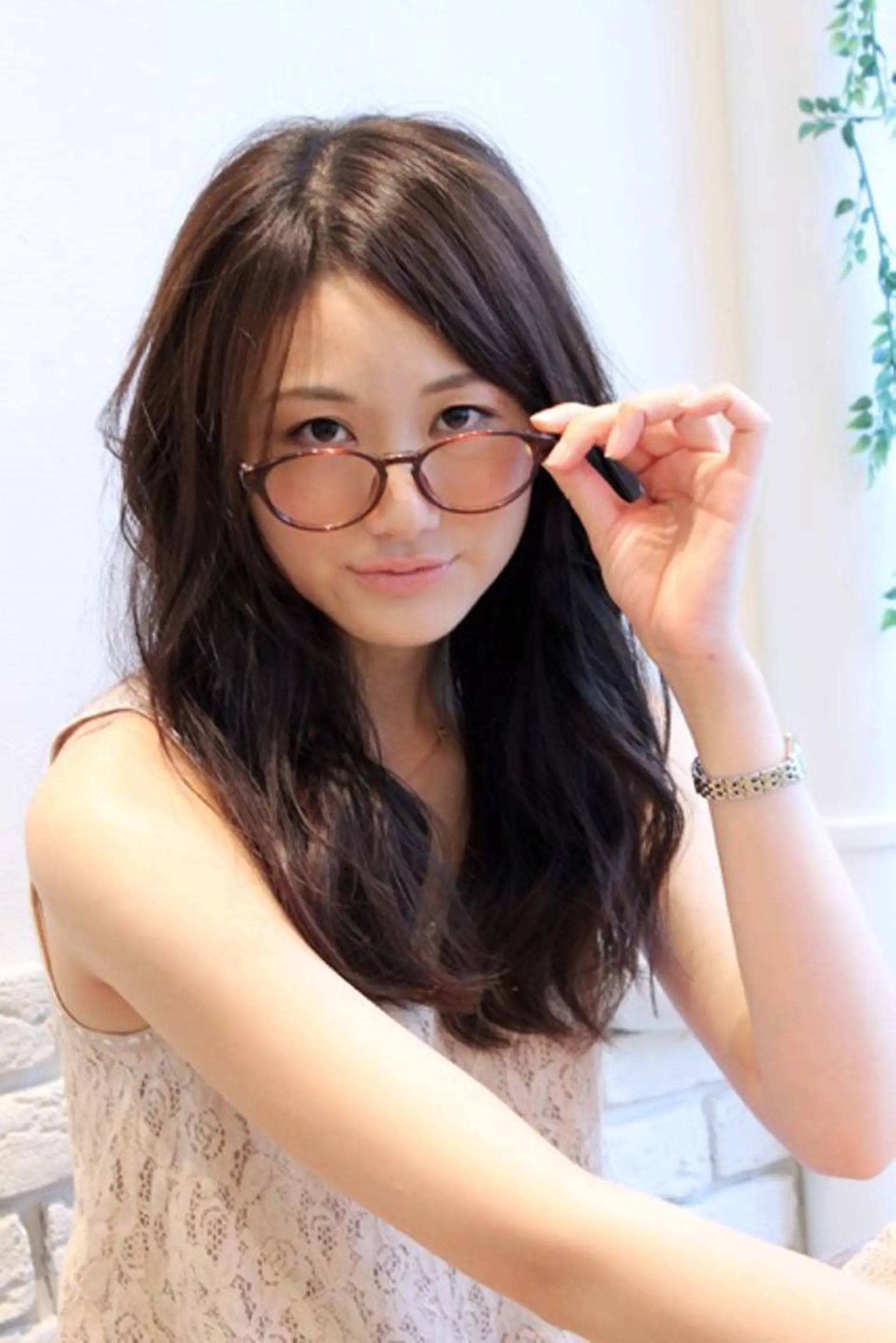 ロング パーマ くせ毛 BANDE 水崎 悟のヘアスタイル