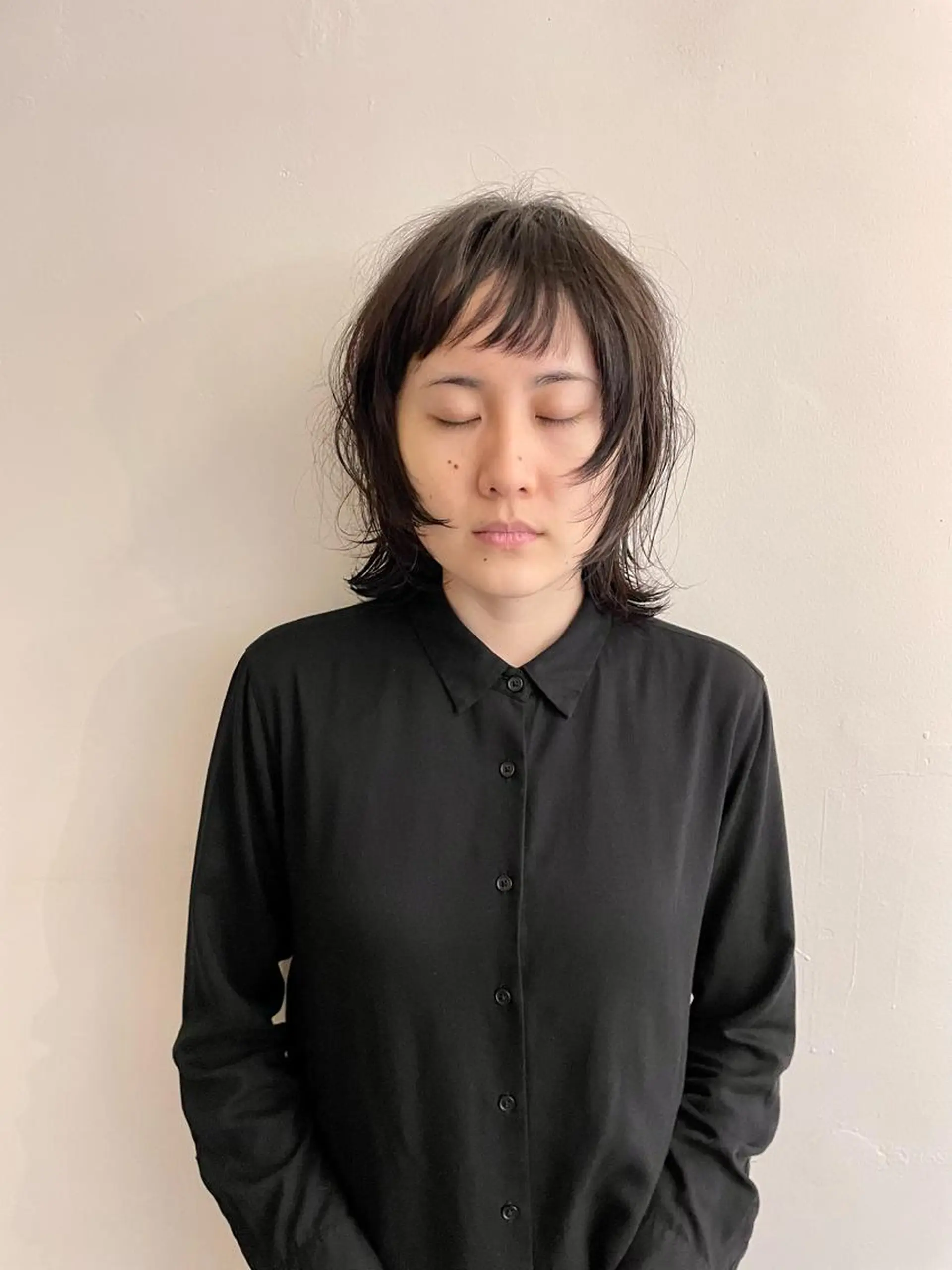 ミディアム 田口 武英のヘアスタイル