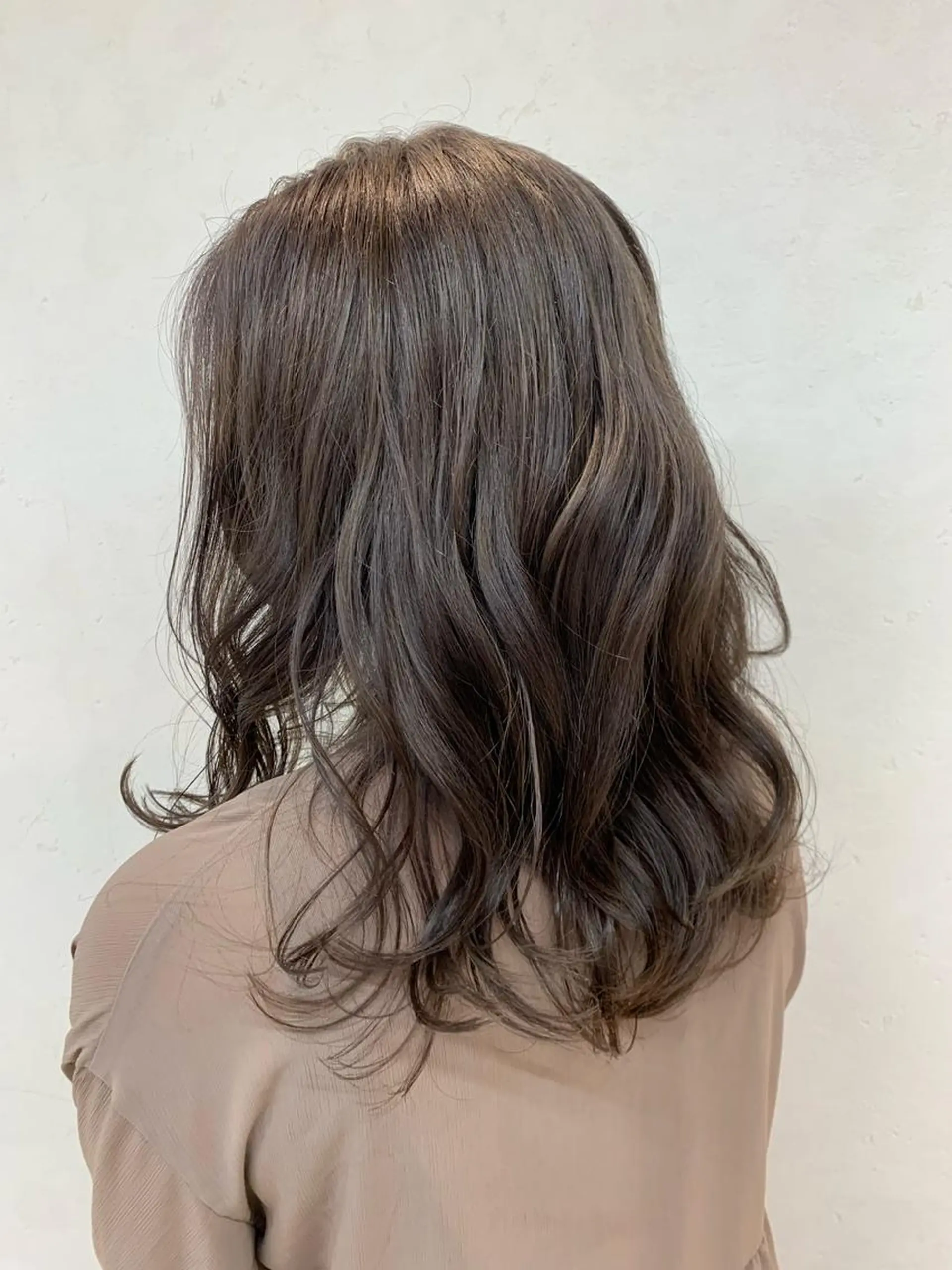 セミロング カラー 透明感カラー/ ダブルカラー /ソラのヘアスタイル