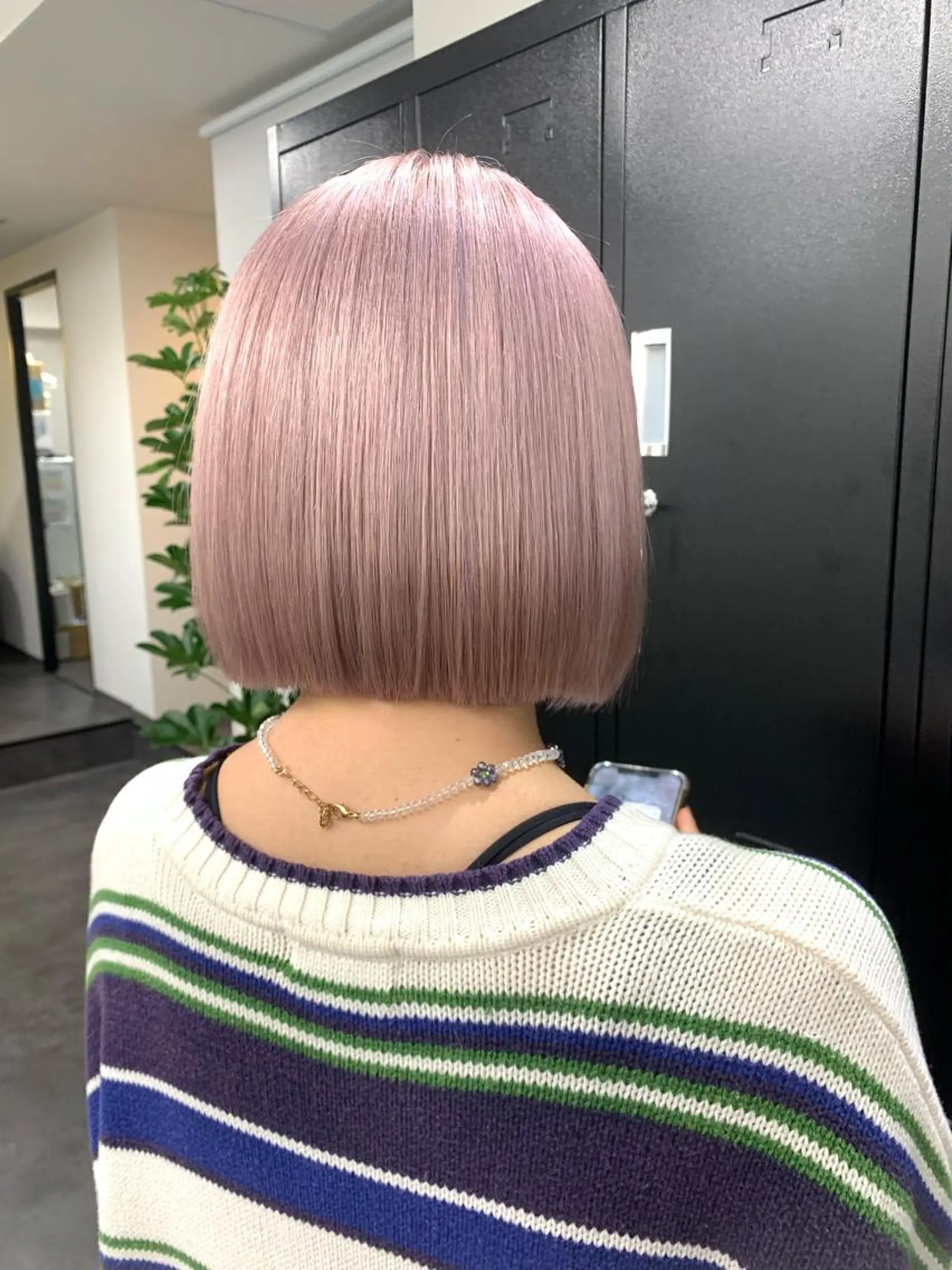 ショート カラー ブリーチ インナーカラー ピンクカラー ブリーチ/艶🌟 /カット/misaのヘアスタイル