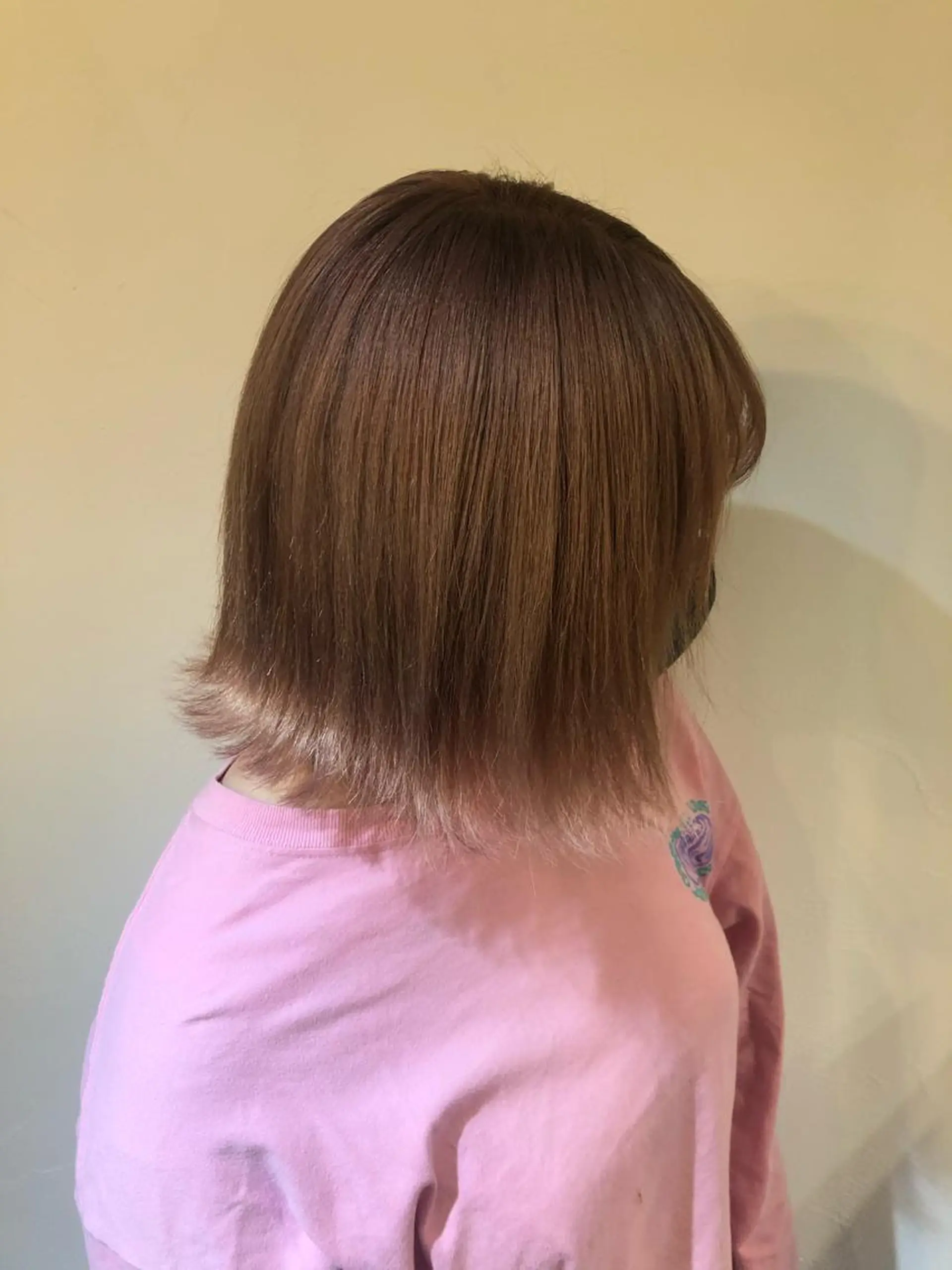 ショート カラー ブリーチ ピンクカラー Bei Licoldo.Atole  ベイリコルド アトリ所属・ベイリコルド　アトリ 店長　宮城一真のヘアスタイル