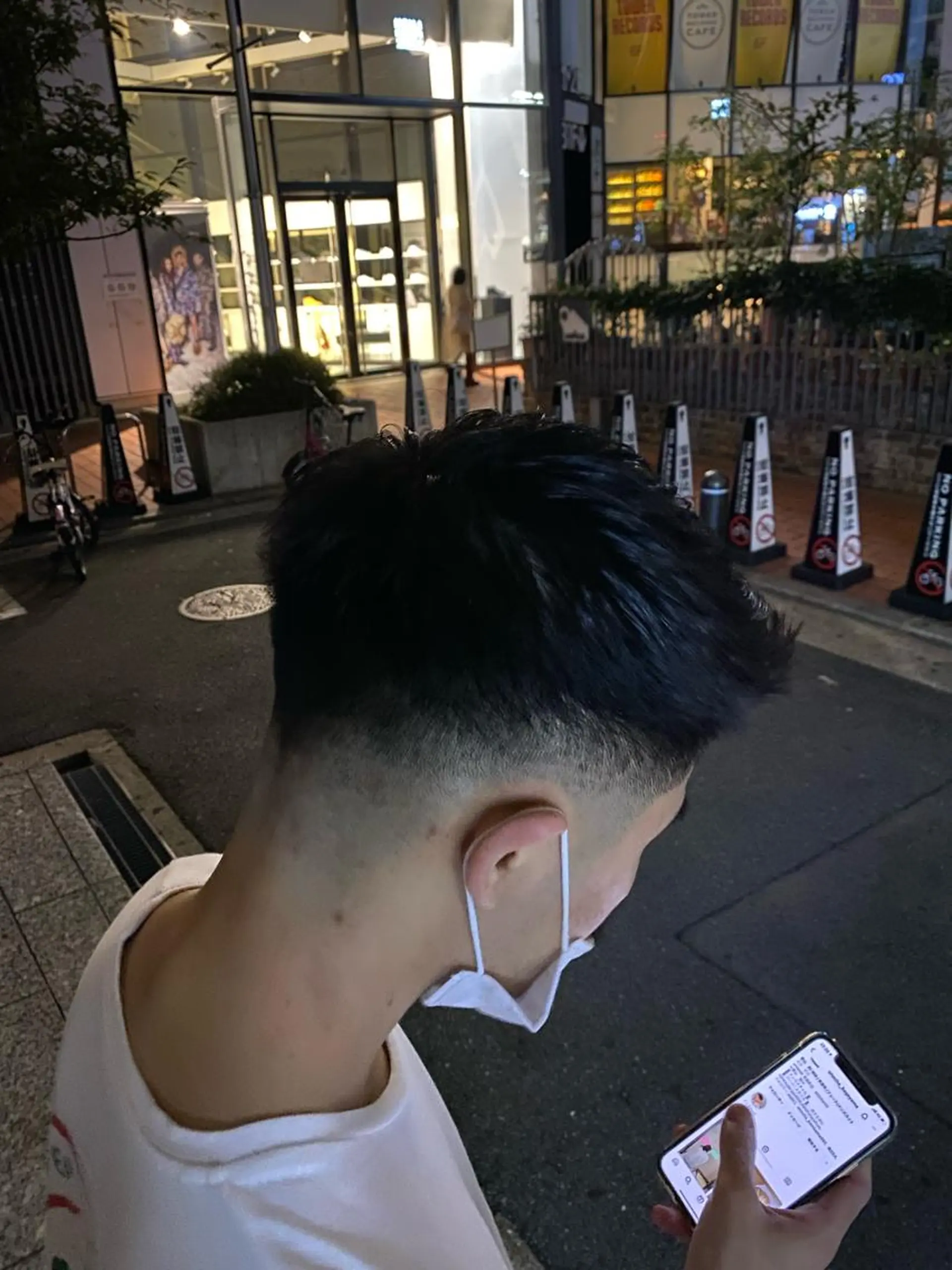 メンズ フェードカット unopulir 景山　凌のヘアスタイル