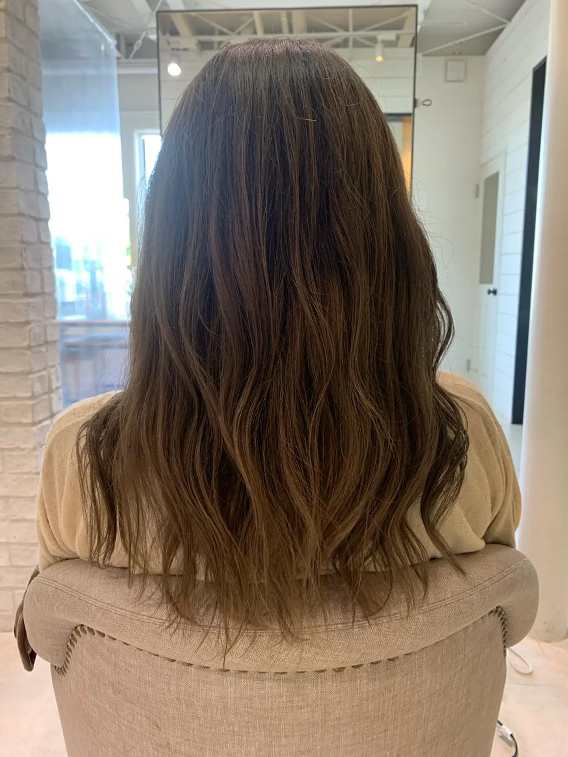 ロング ロング 青木 くるみのヘアスタイル