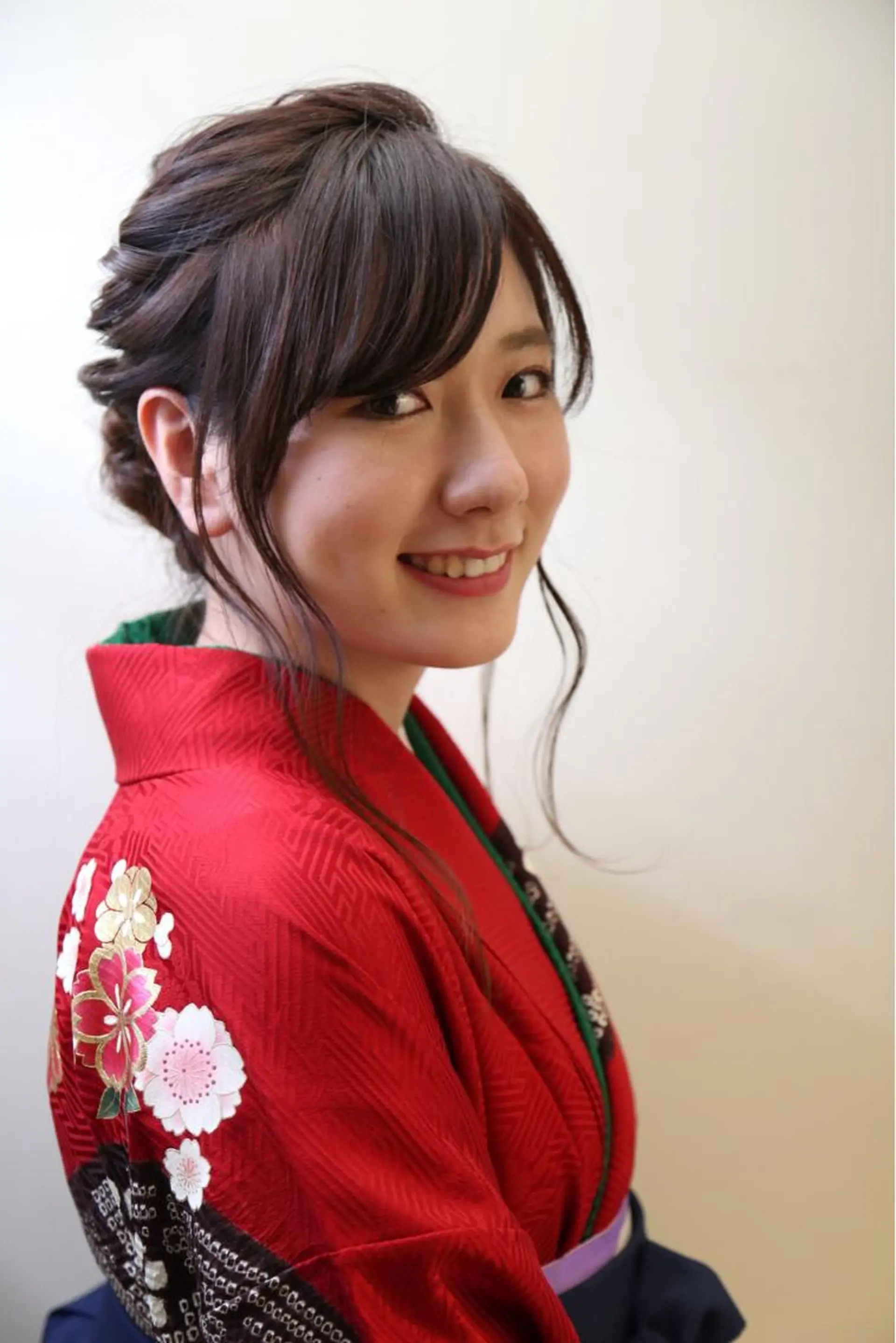 セミロング ヘアアレンジ 野崎 ひかりのヘアスタイル