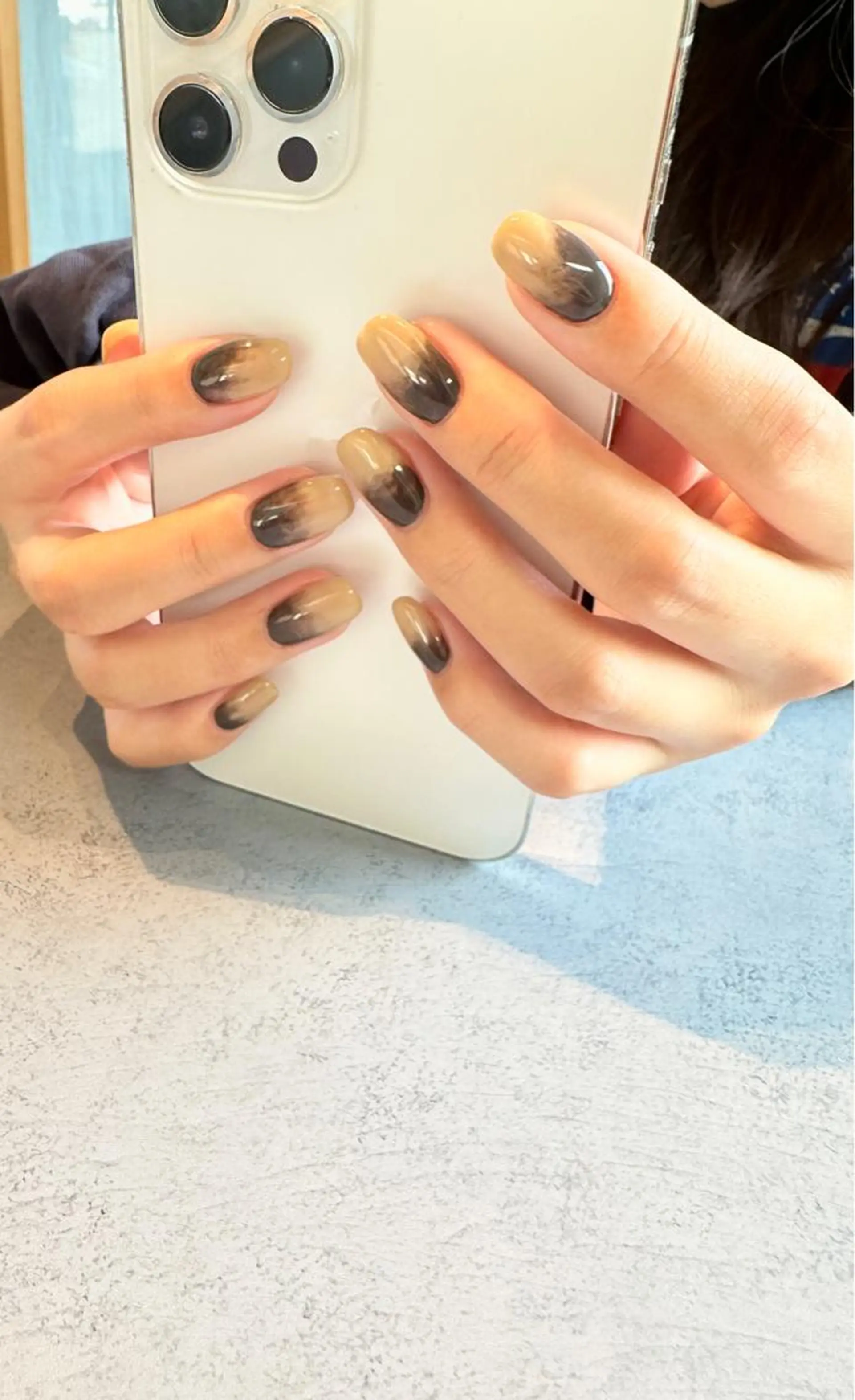 ネイル ニュアンスネイル ワンカラーネイル ハンドネイル Baden Nail ﾊﾞ-ﾃﾞﾝ ﾈｲﾙのネイルデザイン