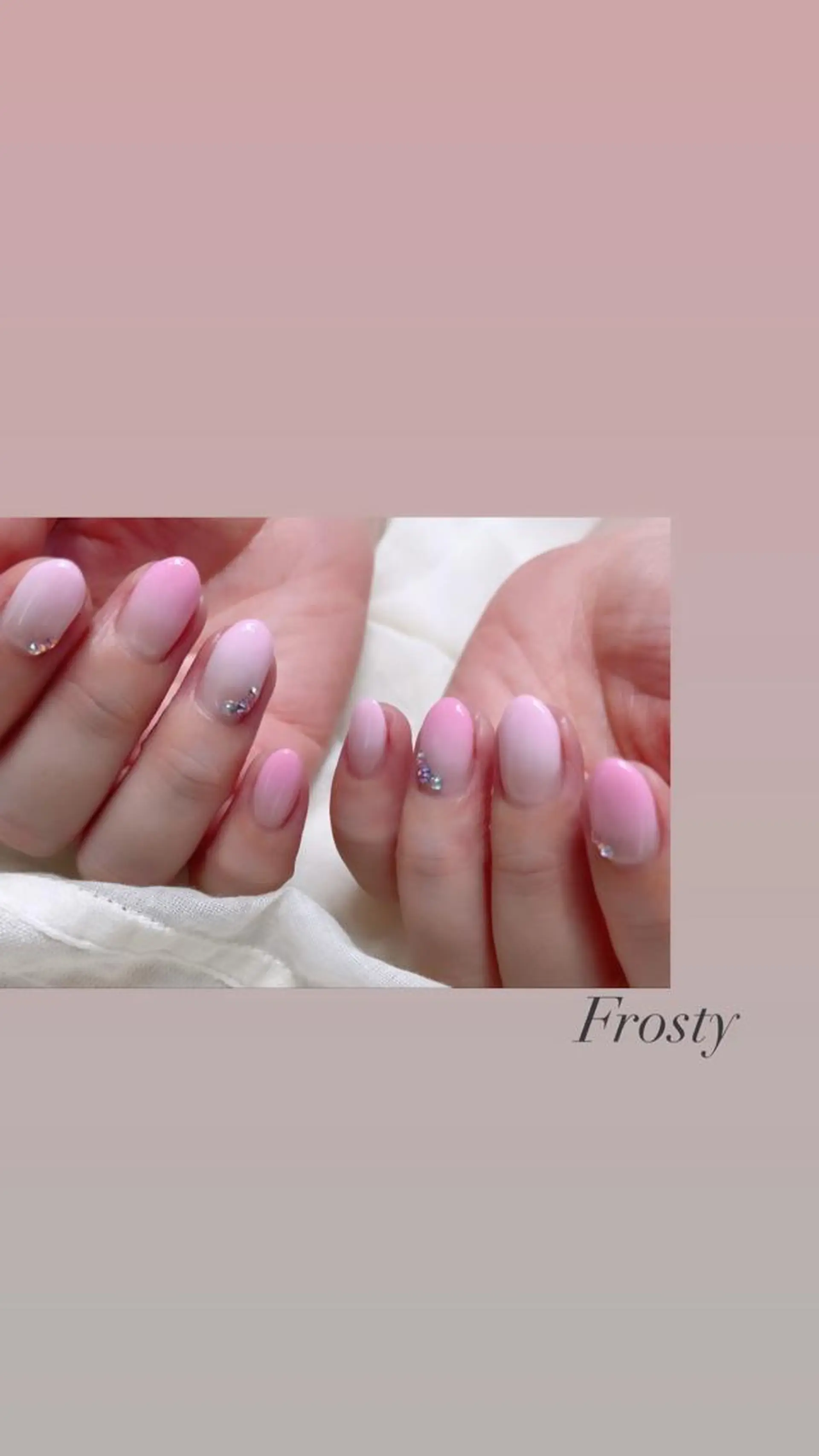 ネイル ストーンネイル Mys. 松本結衣のネイルデザイン