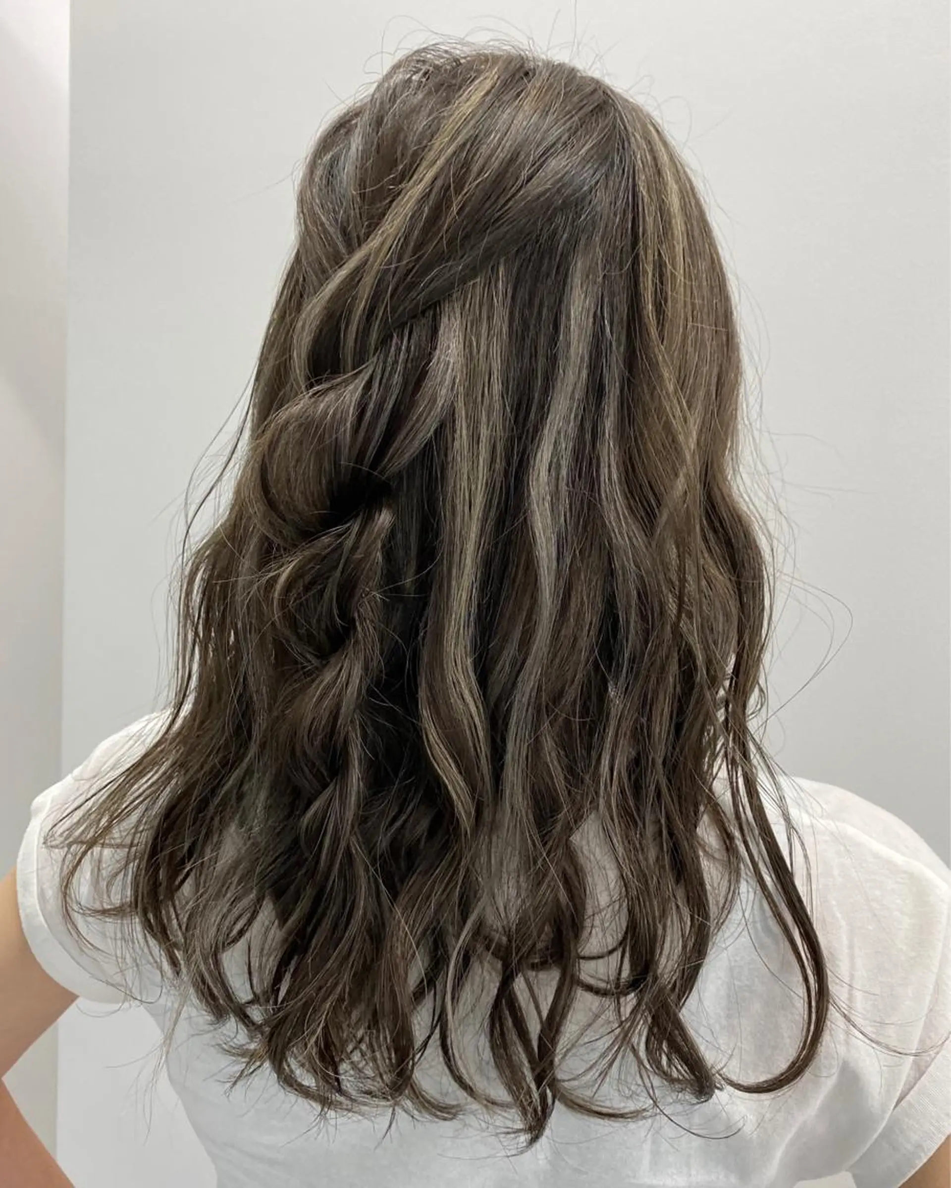 ロング カラー パーマ ヘアアレンジ キッズ ネイル マツエク・マツパ ★ 里奈★のヘアスタイル