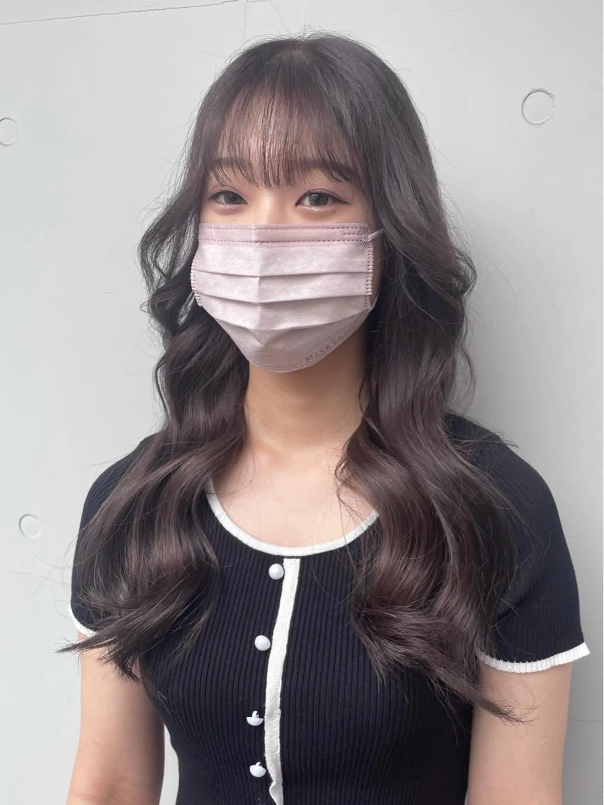 ロング カラー アディクシーカラー ベージュカラー ブリーチ ケアブリーチ ダブルカラー ヘアカラー トリートメント もにか🌞原宿/渋谷 🌝ブリーチカラーのヘアスタイル